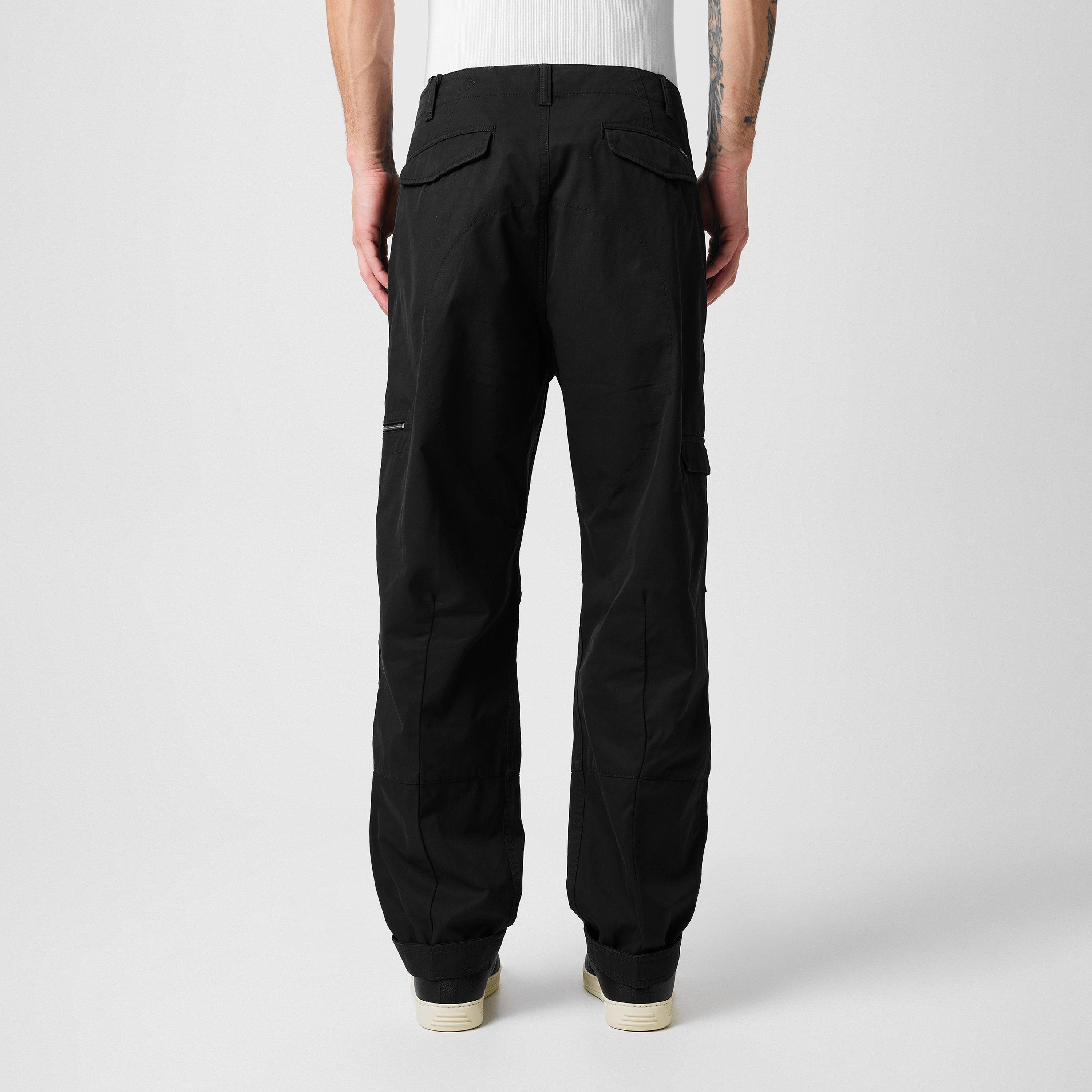 Black - Tom Ford - Enzyme Twill Cargo Trousers - 3