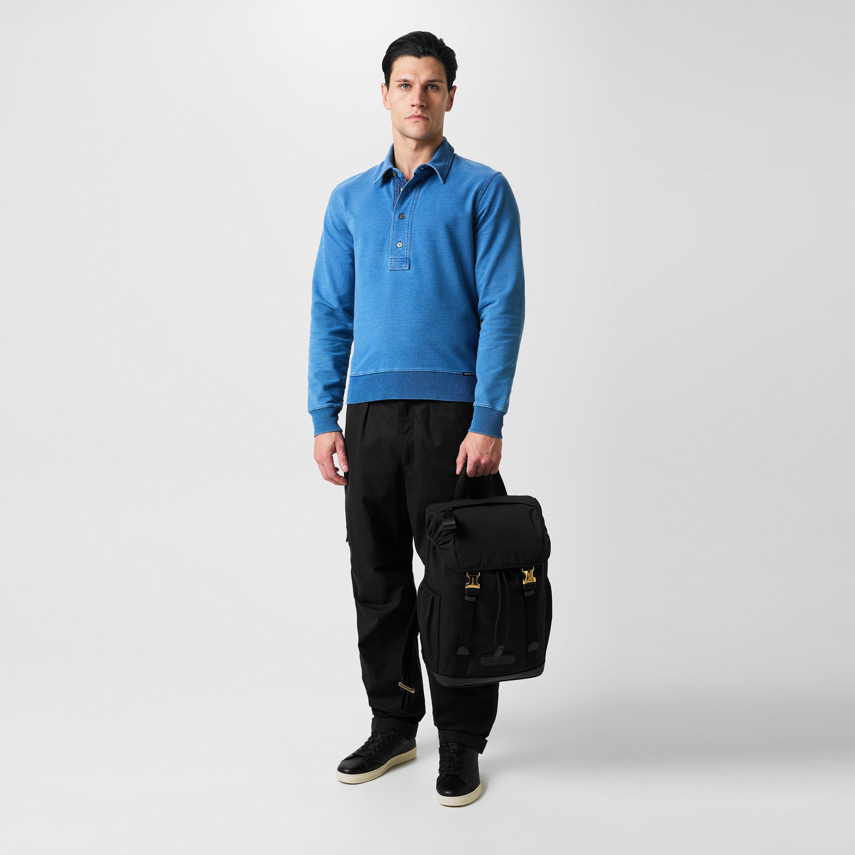 Black - Tom Ford - Enzyme Twill Cargo Trousers - 4