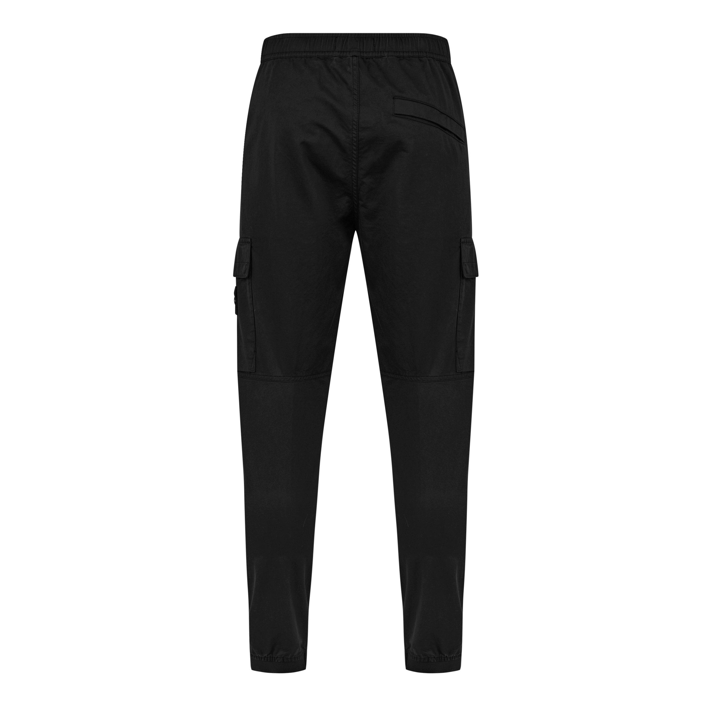 Nero A0029 - Stone Island - Raso Cargo Trousers - 6