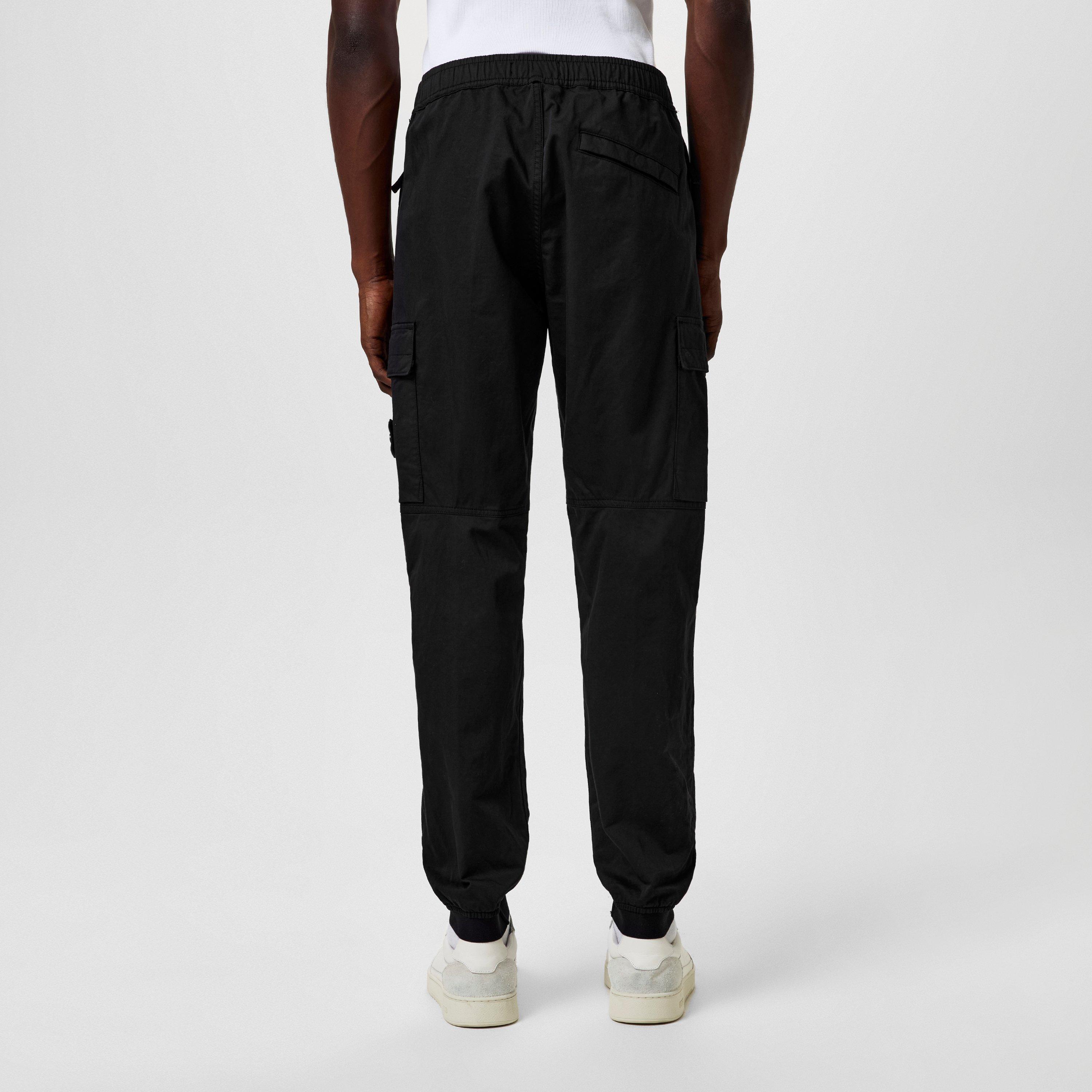 Nero A0029 - Stone Island - Raso Cargo Trousers - 3