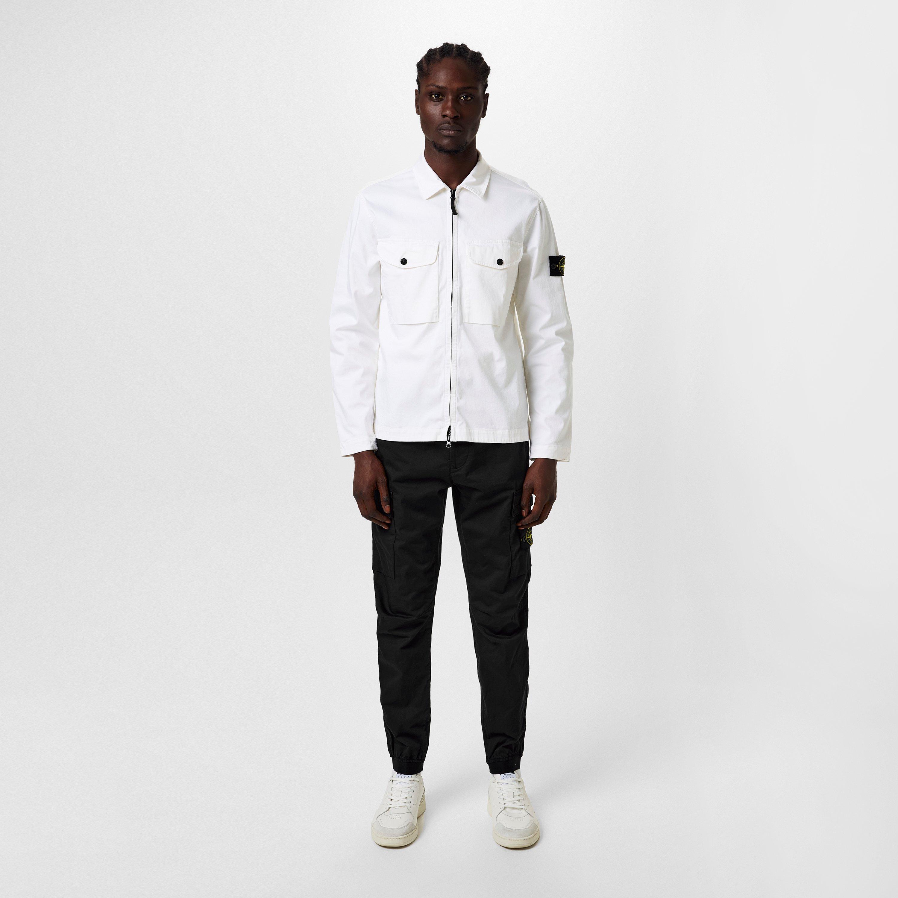 Nero A0029 - Stone Island - Raso Cargo Trousers - 4