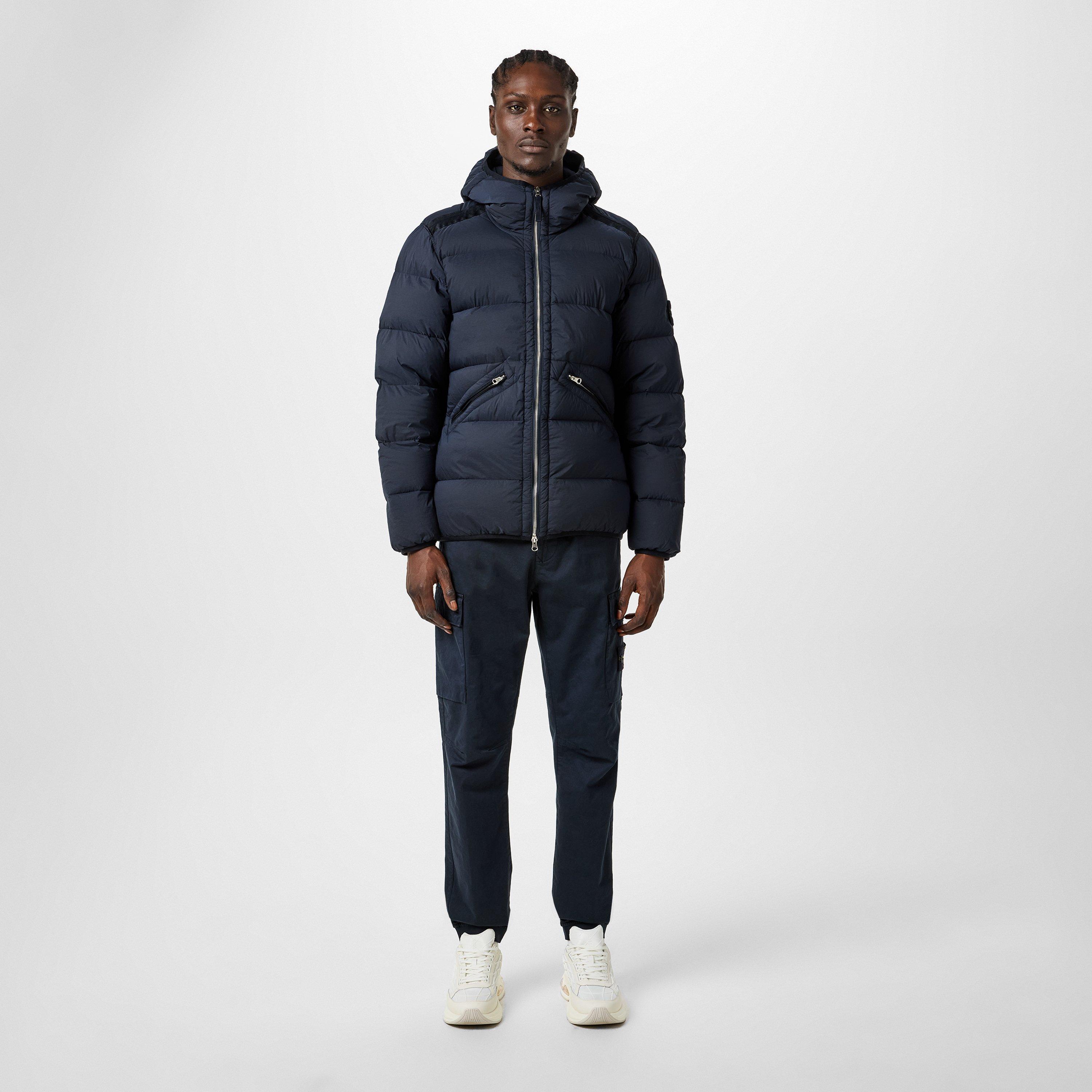 Blu A0020 - Stone Island - Raso Cargo Trousers - 4
