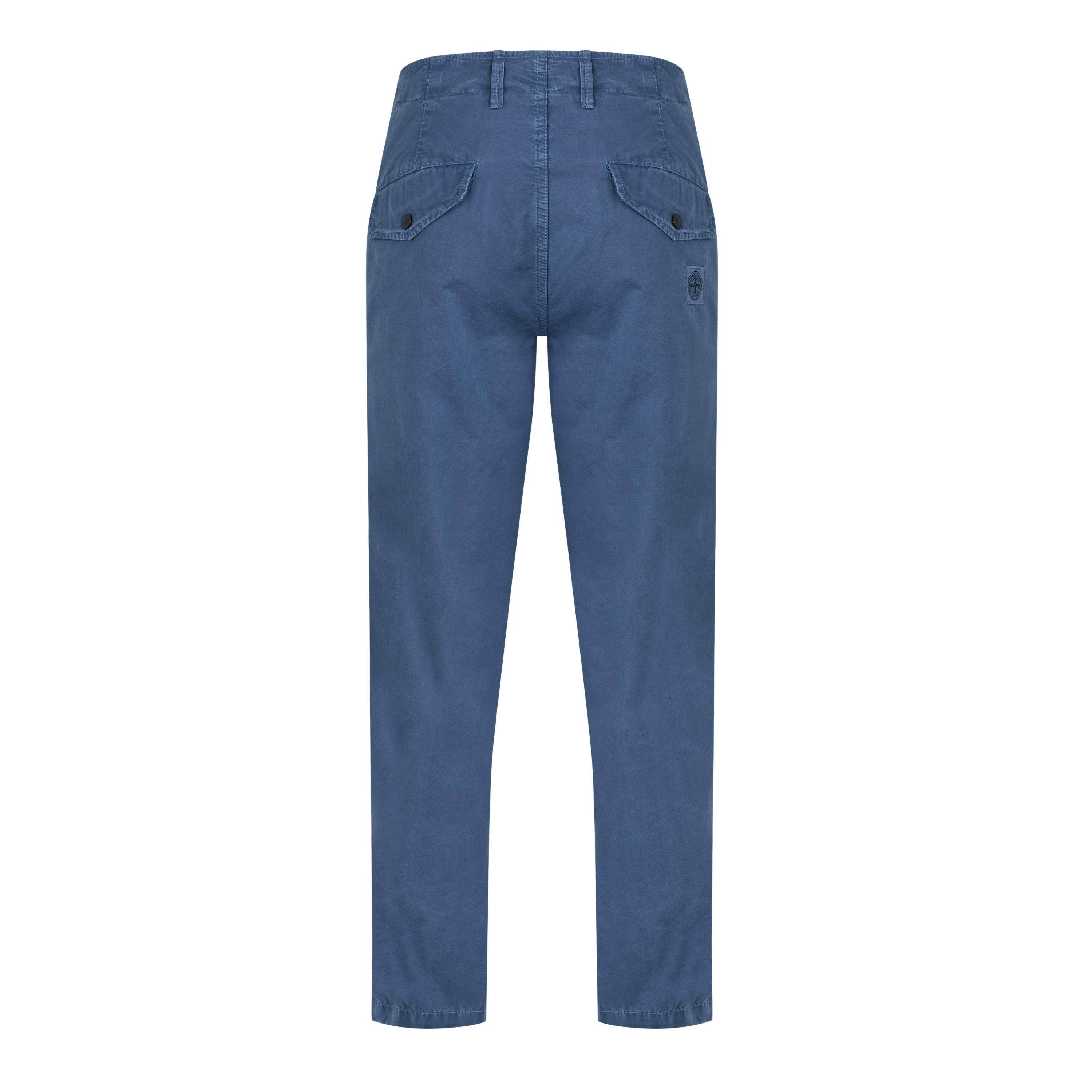 Dark Blue V0124 - Stone Island - Cargo Trousers - 2