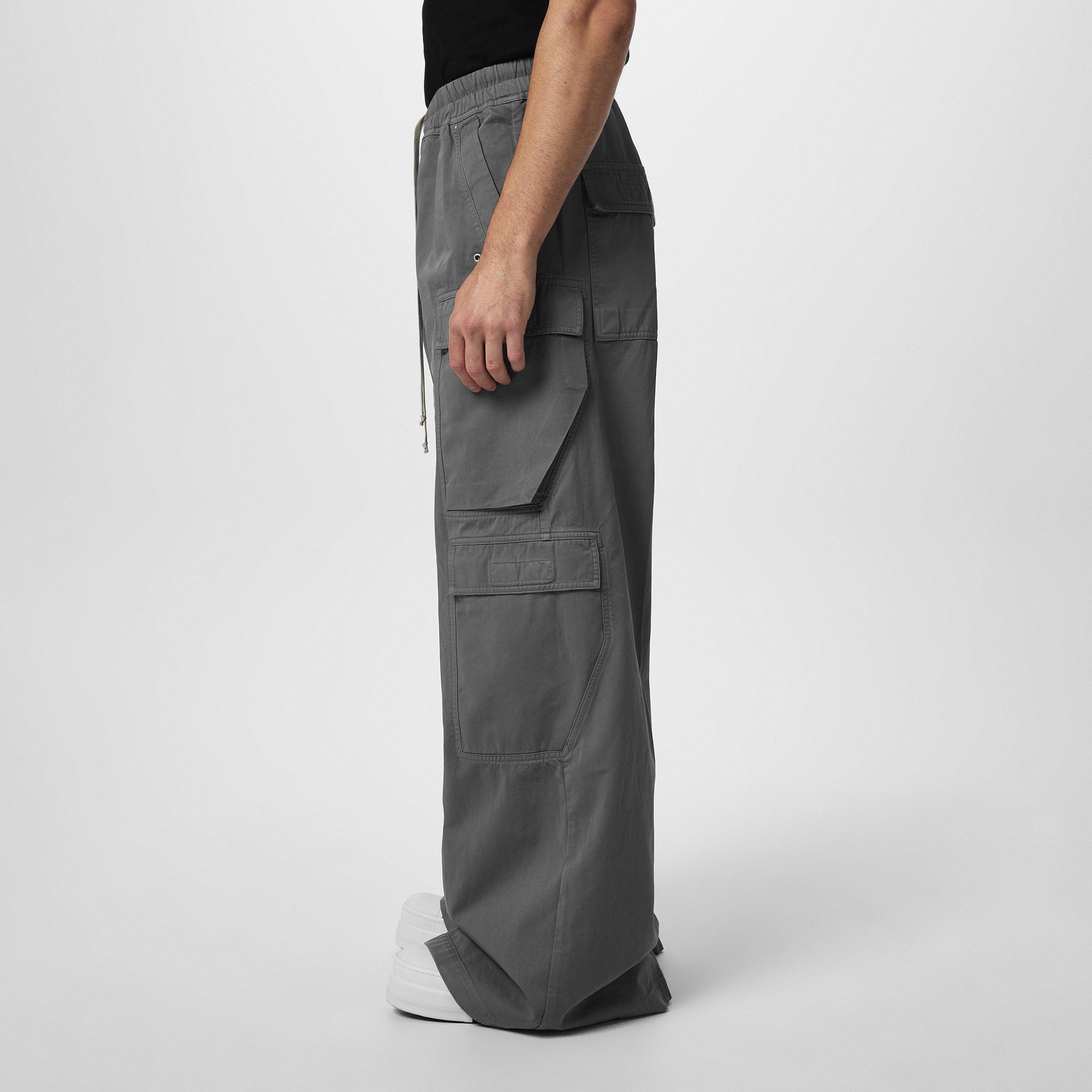 Stone 88 - Rick Owens Drkshdw - Wide Cargo Trousers - 2