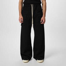 Rick Owens Drkshdw Wide Cargo Trousers