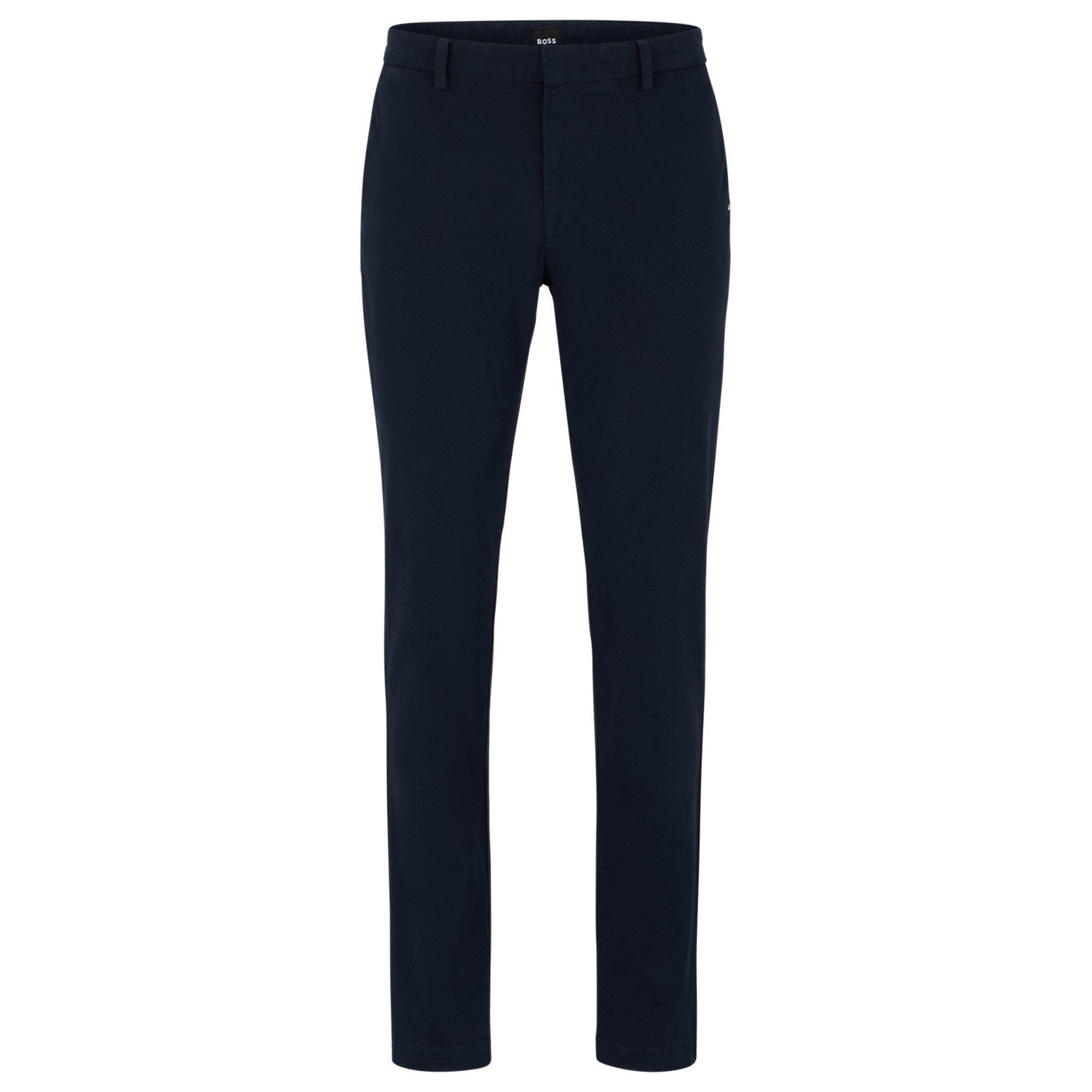 Boss Men's Hbb Kaiton Slim-Fit Chinos - Dark Blue 404 - 30 Reg