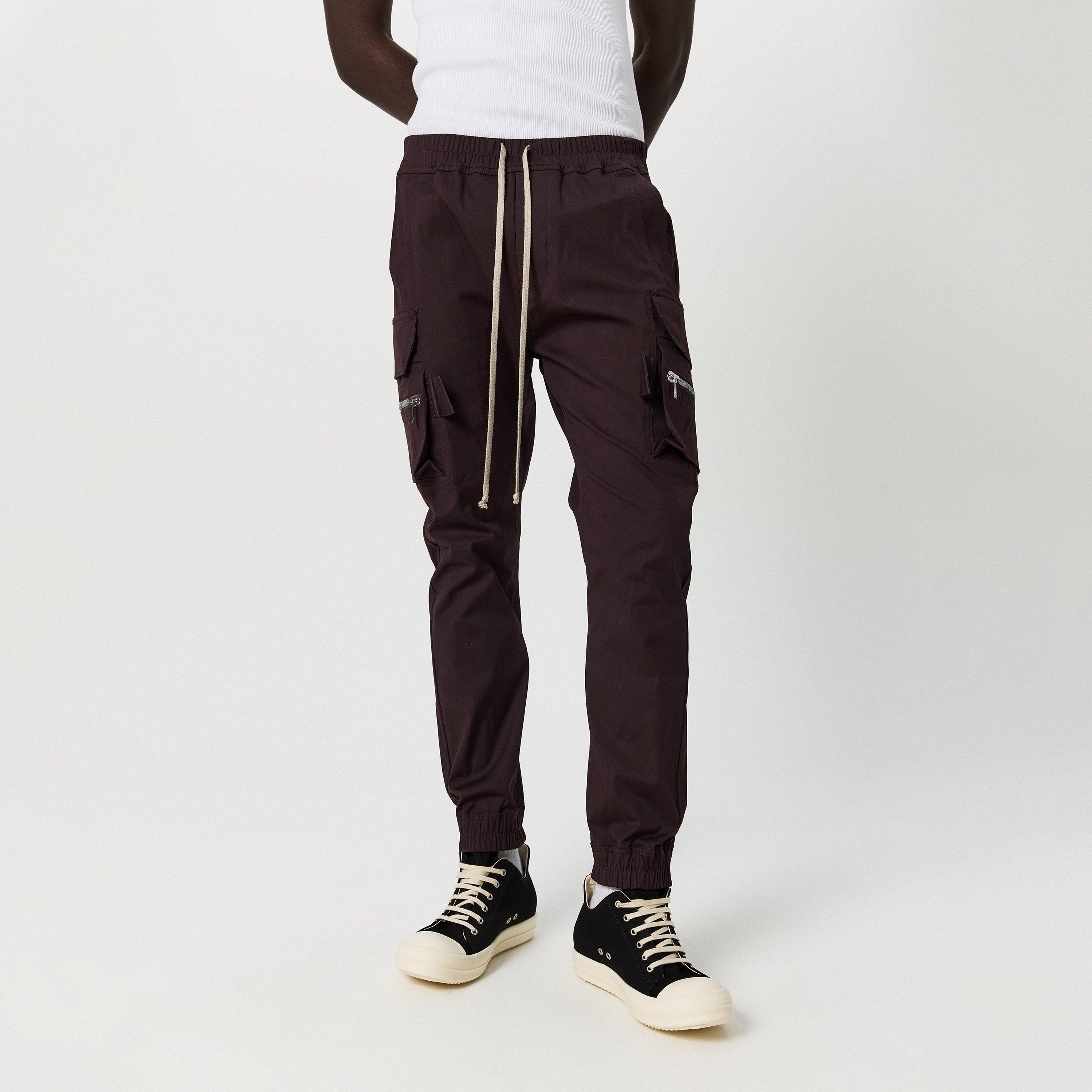 Mahogany 14 - Rick Owens - Mastodon Cargo Pants - 2