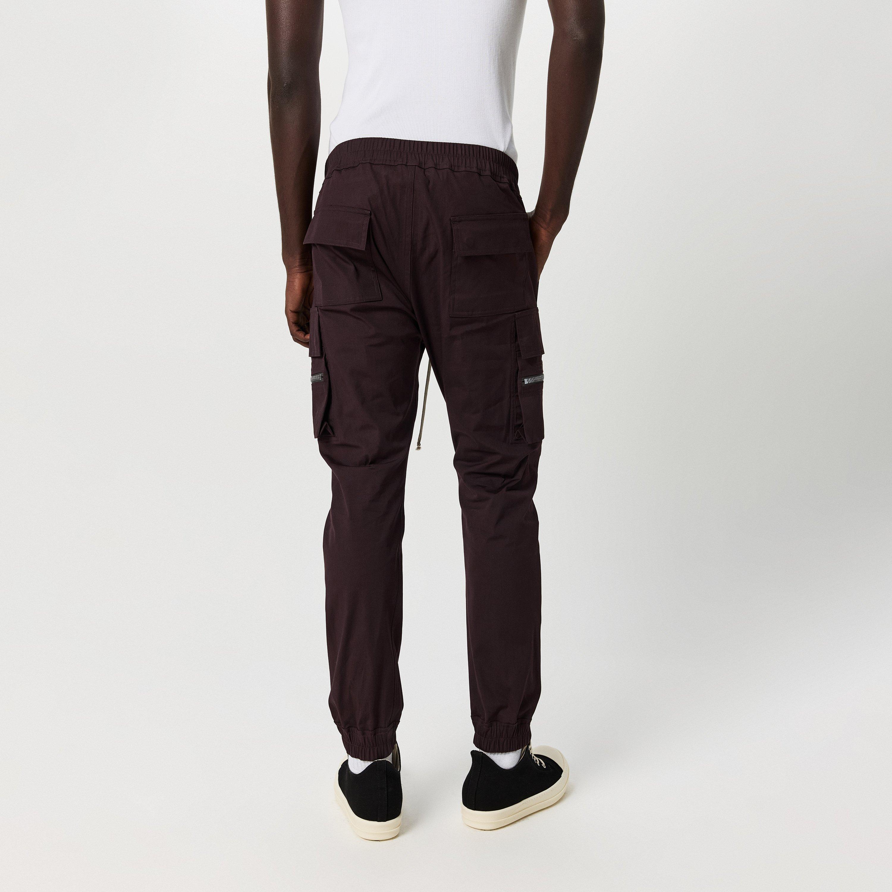 Mahogany 14 - Rick Owens - Mastodon Cargo Pants - 3