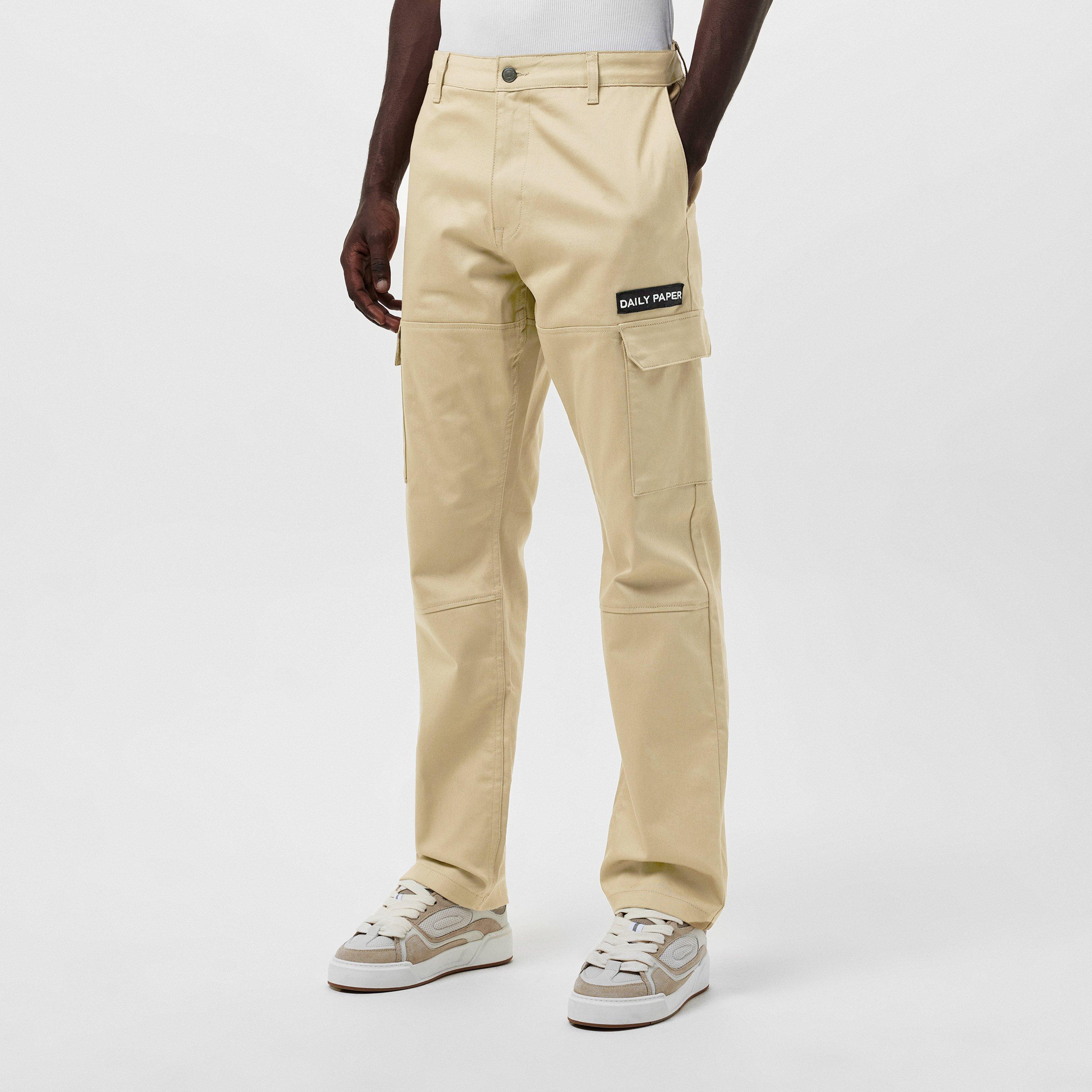 Twill Beige - Daily Paper - Men's Cargo Trousers - 3