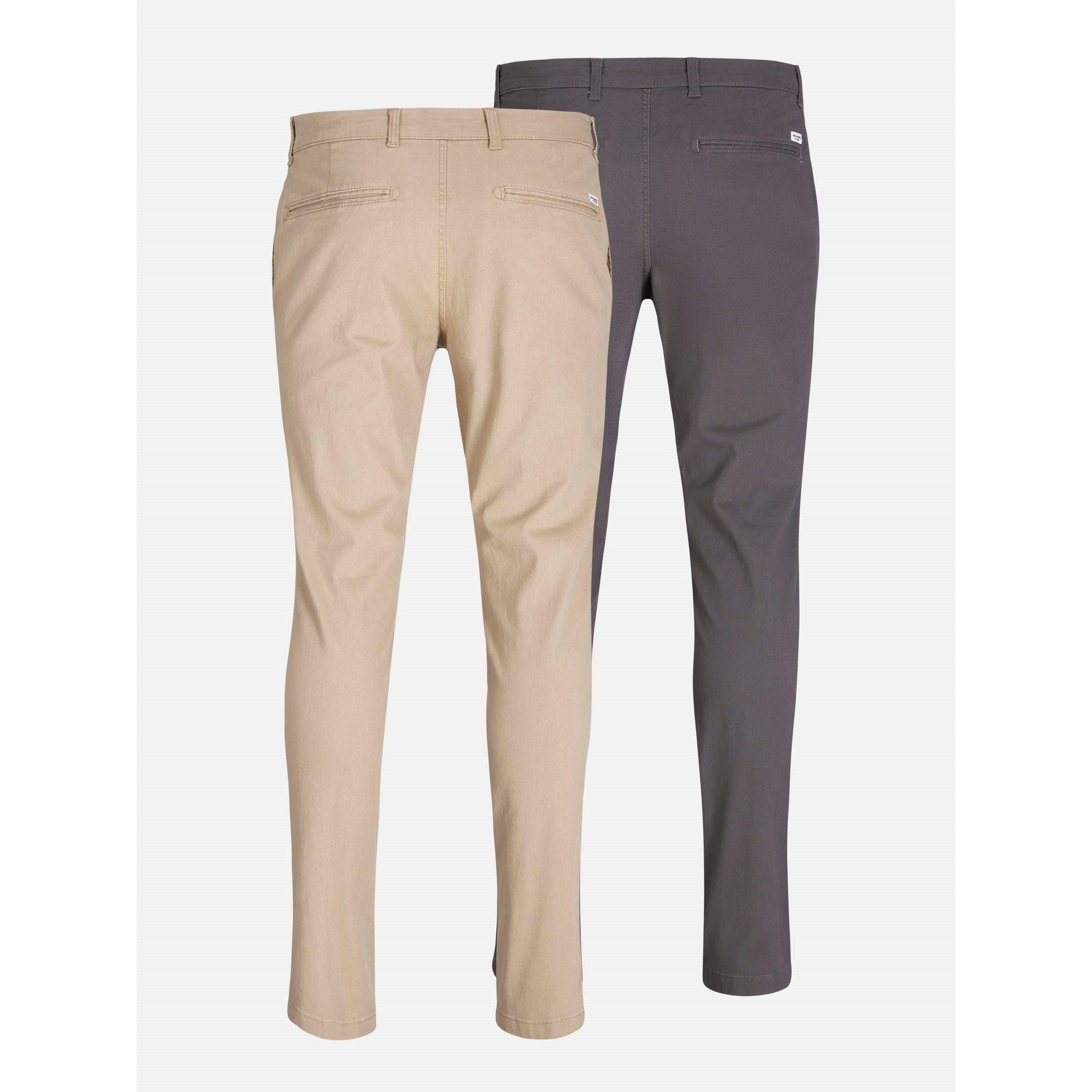 Crockery - Jack and Jones - 2-Pack Marco Chino Trouser Mens - 2