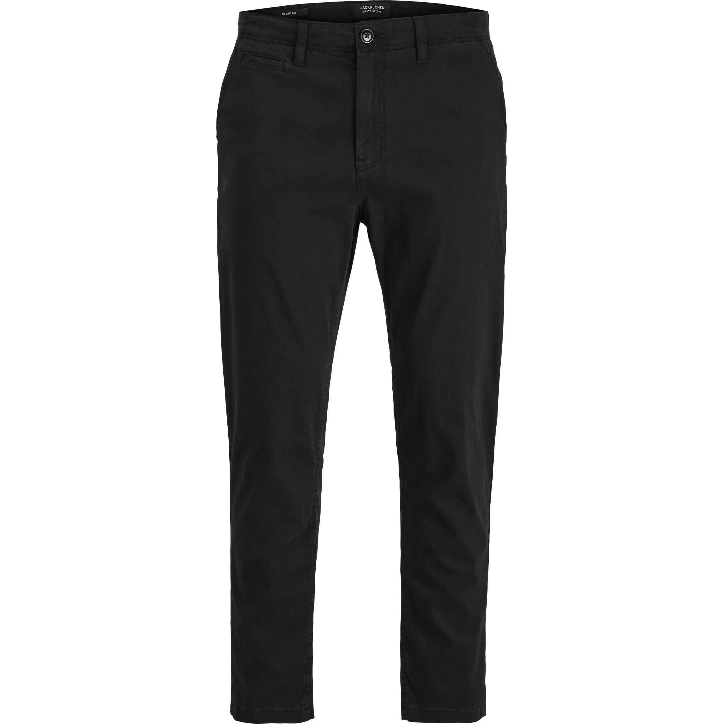 JACK & JONES Pantaloni Chino Uomo - Modello Loose Fit In Puro Lino - Vestibilità Comoda E Vita Normale