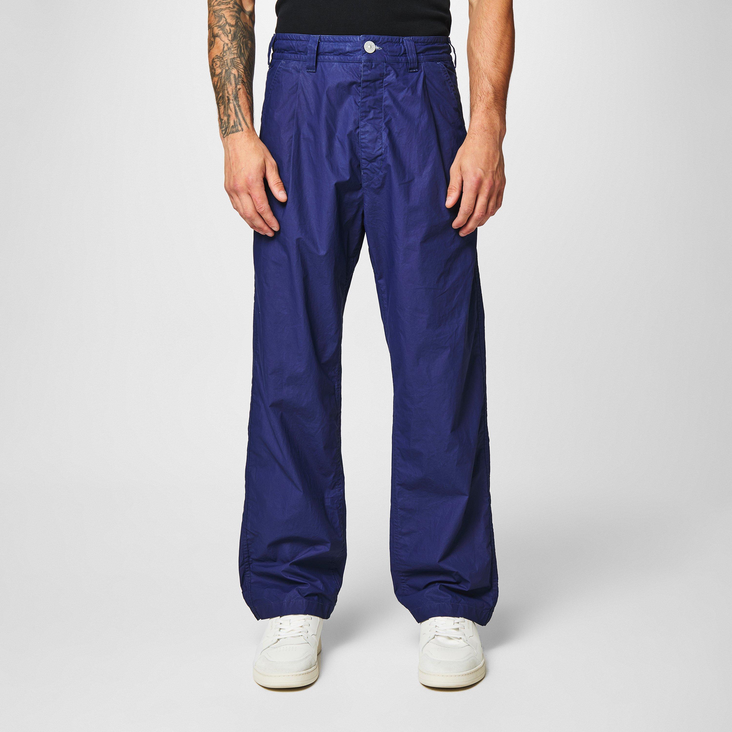 Stone Island Marina Pleated Canvas Trousers