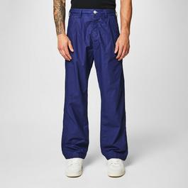 Stone Island Marina Pleated Canvas Trousers