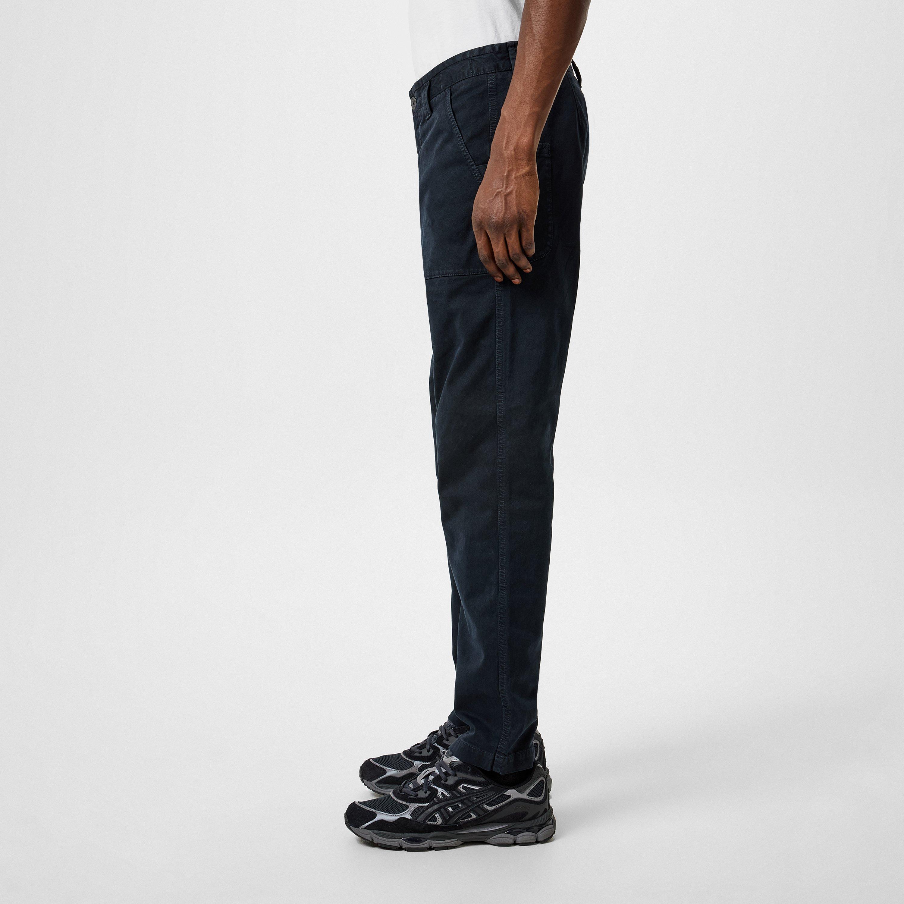 Navy V0120 - Stone Island - Badge Cargo Trousers - 2