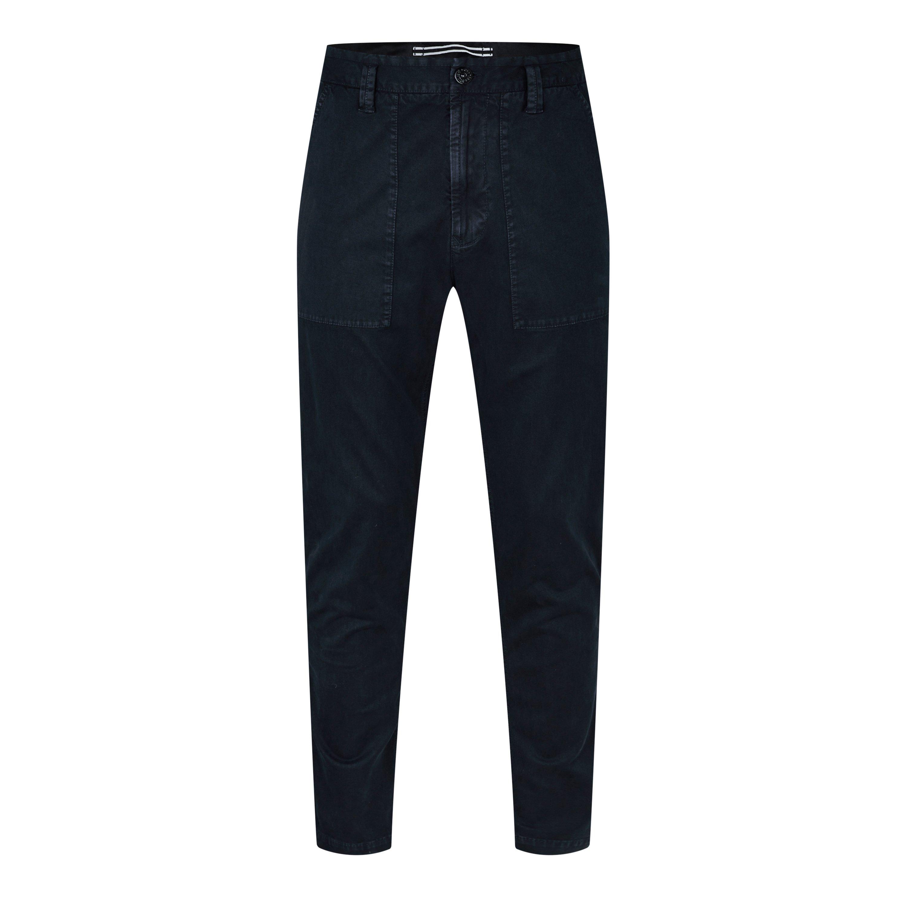 Navy V0120 - Stone Island - Badge Cargo Trousers - 5