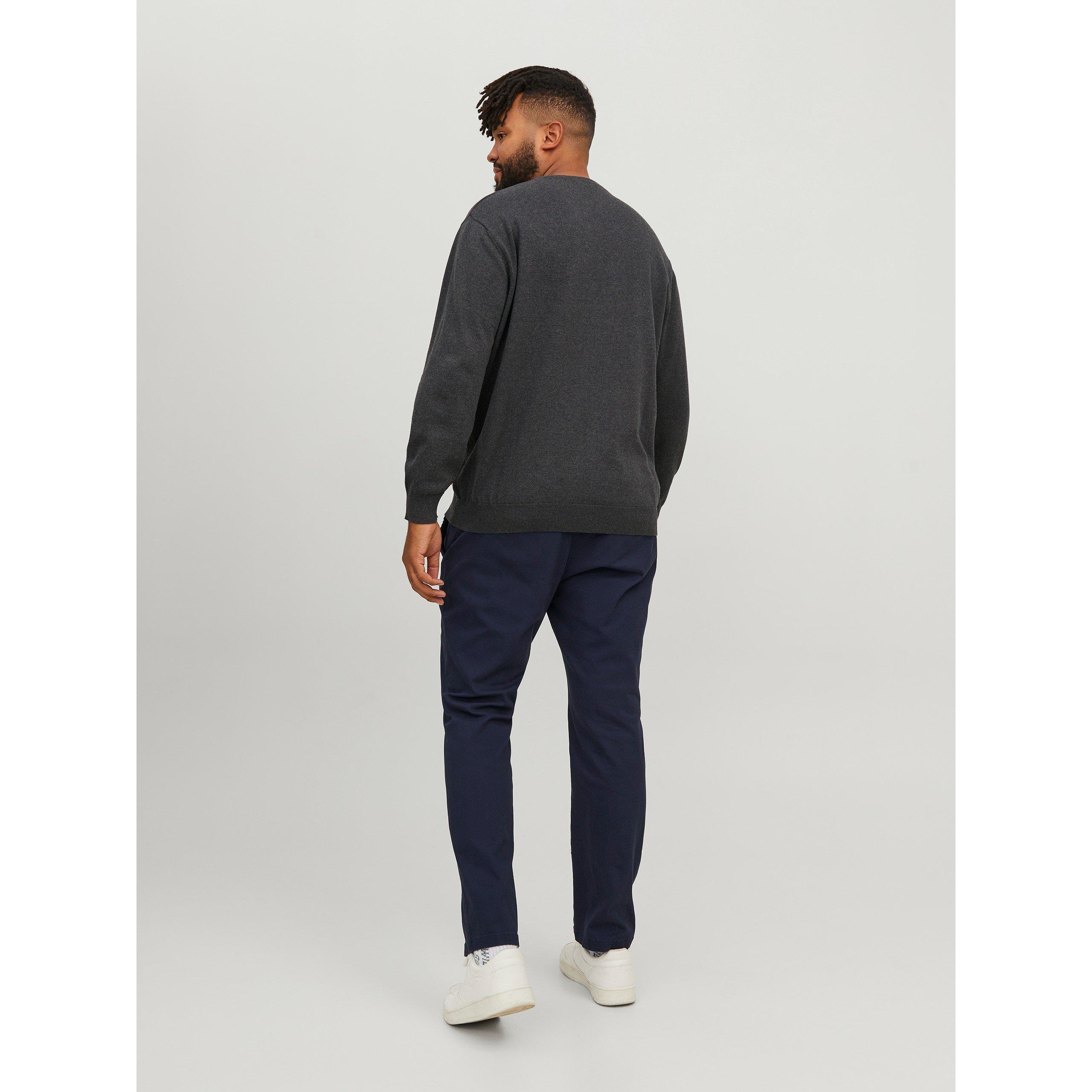 Navy Blazer - Jack and Jones - Dave Chino Trouser Mens Plus Size - 4