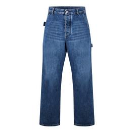 Bottega Veneta Denim Cargo Trousers