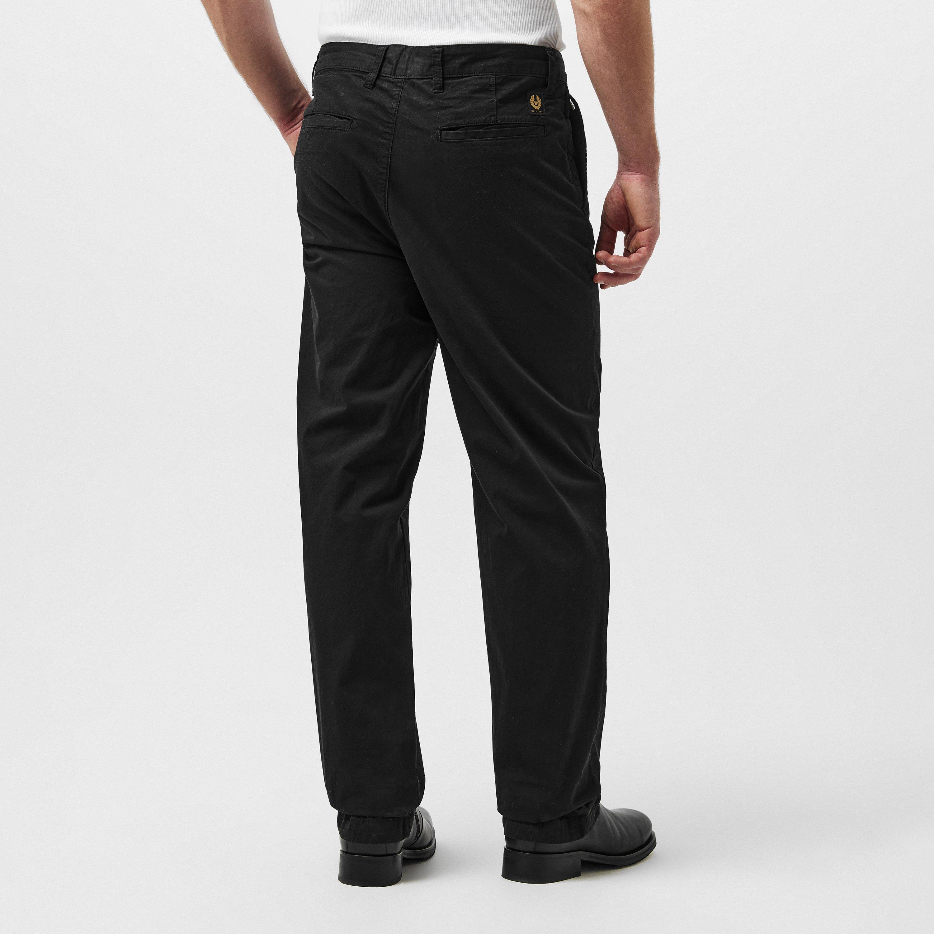 Black - Belstaff - Men's Rally Chinos - 4