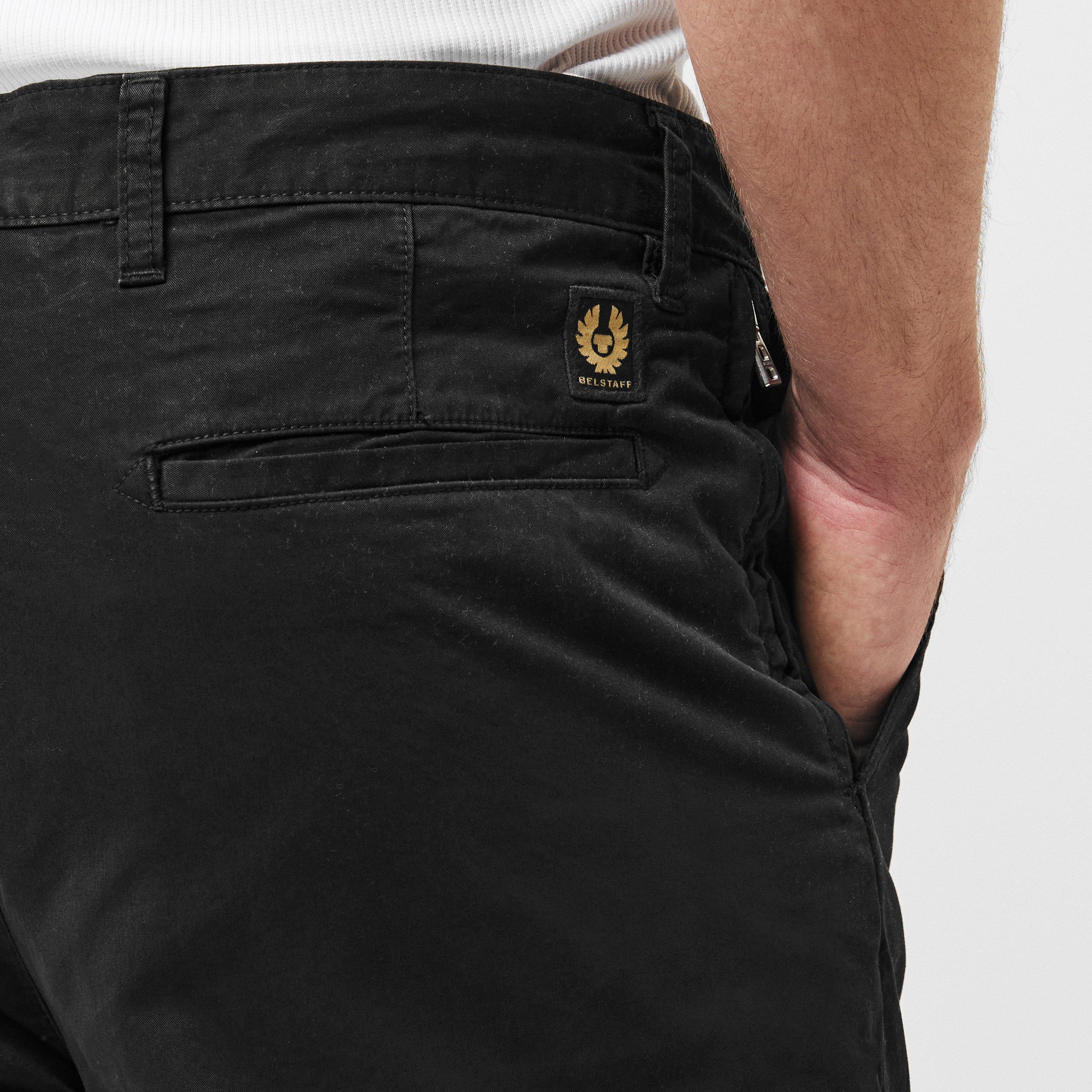 Black - Belstaff - Men's Rally Chinos - 5