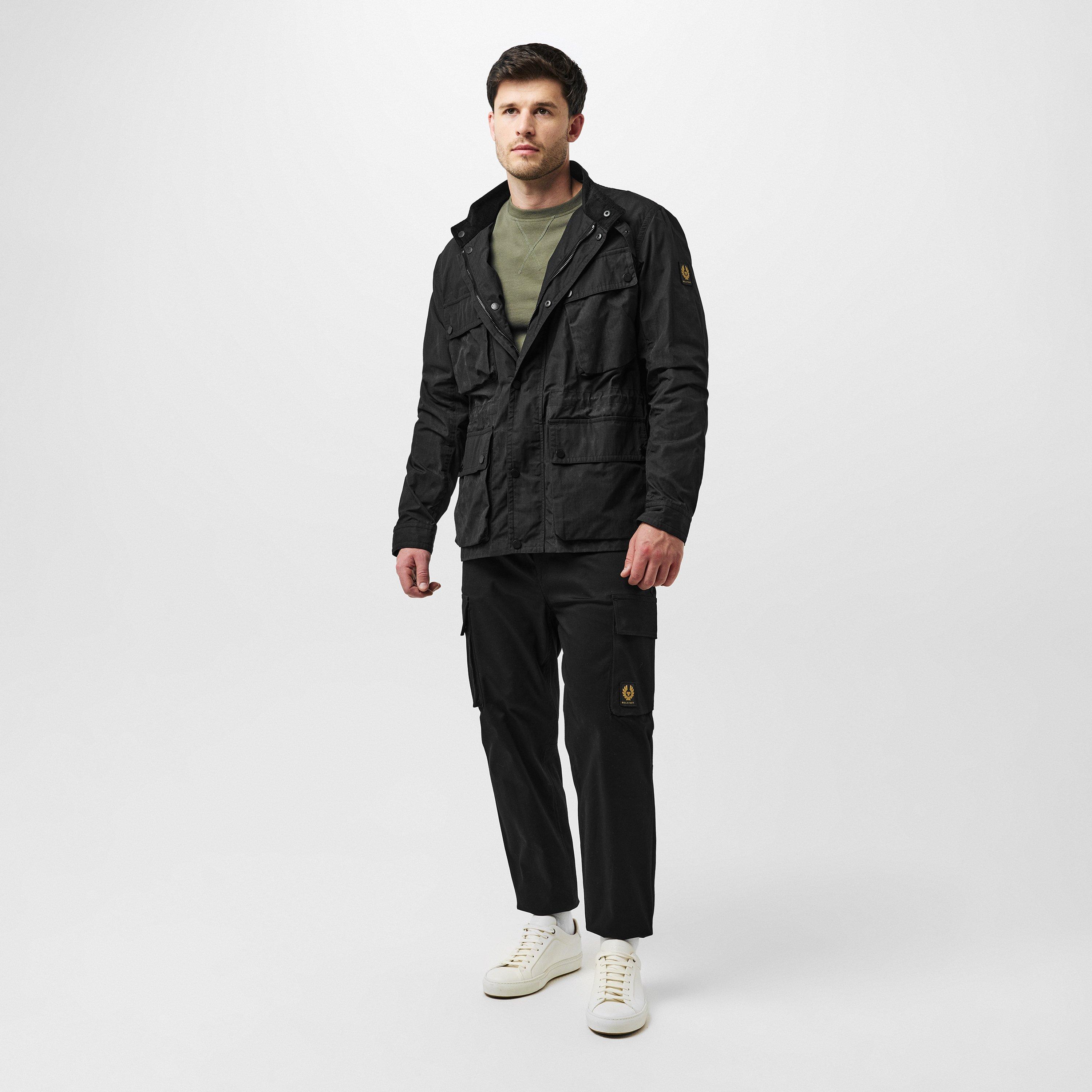 Black - Belstaff - Cargo Trousers - 6