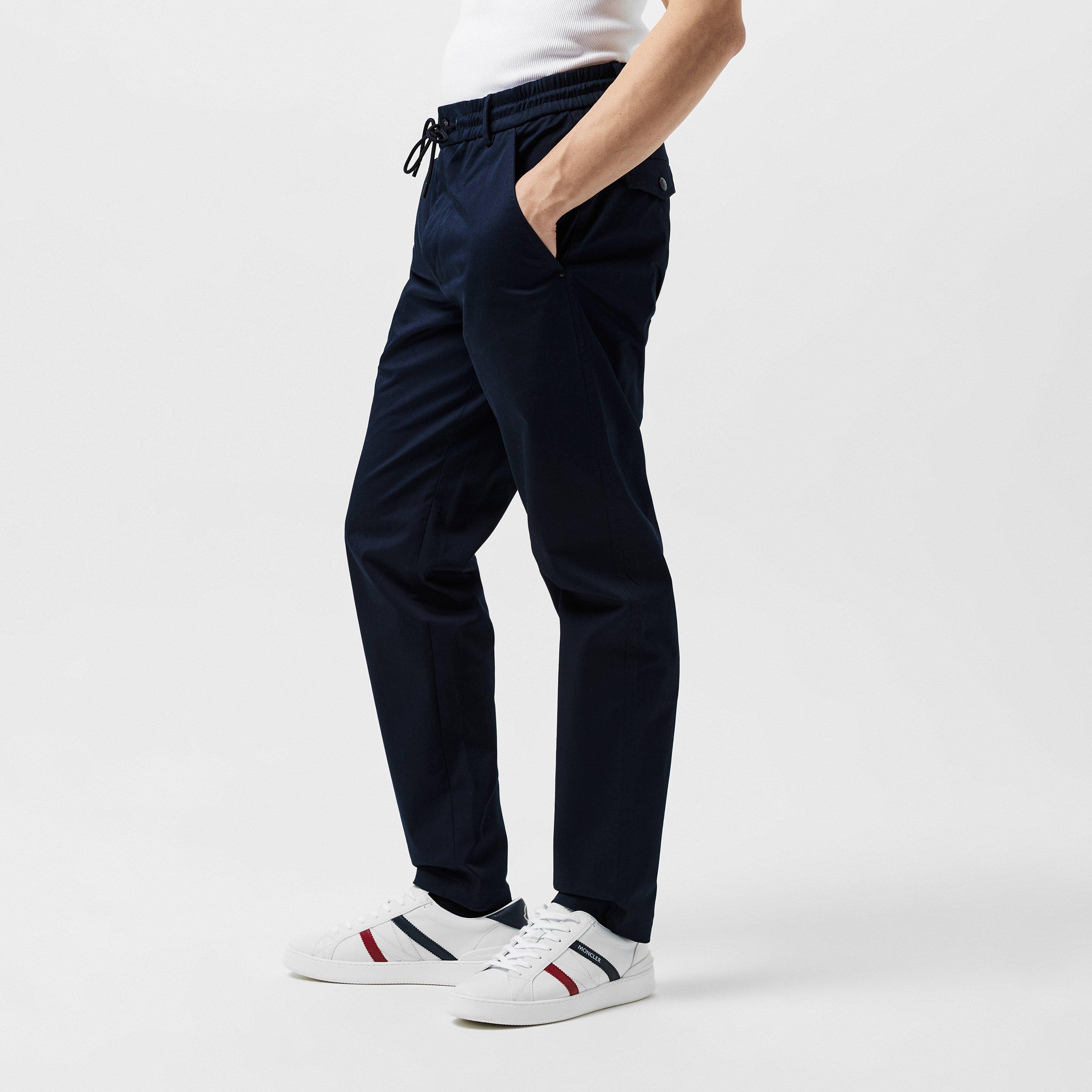 Navy 781 - Moncler - Logo Chino Trousers - 2
