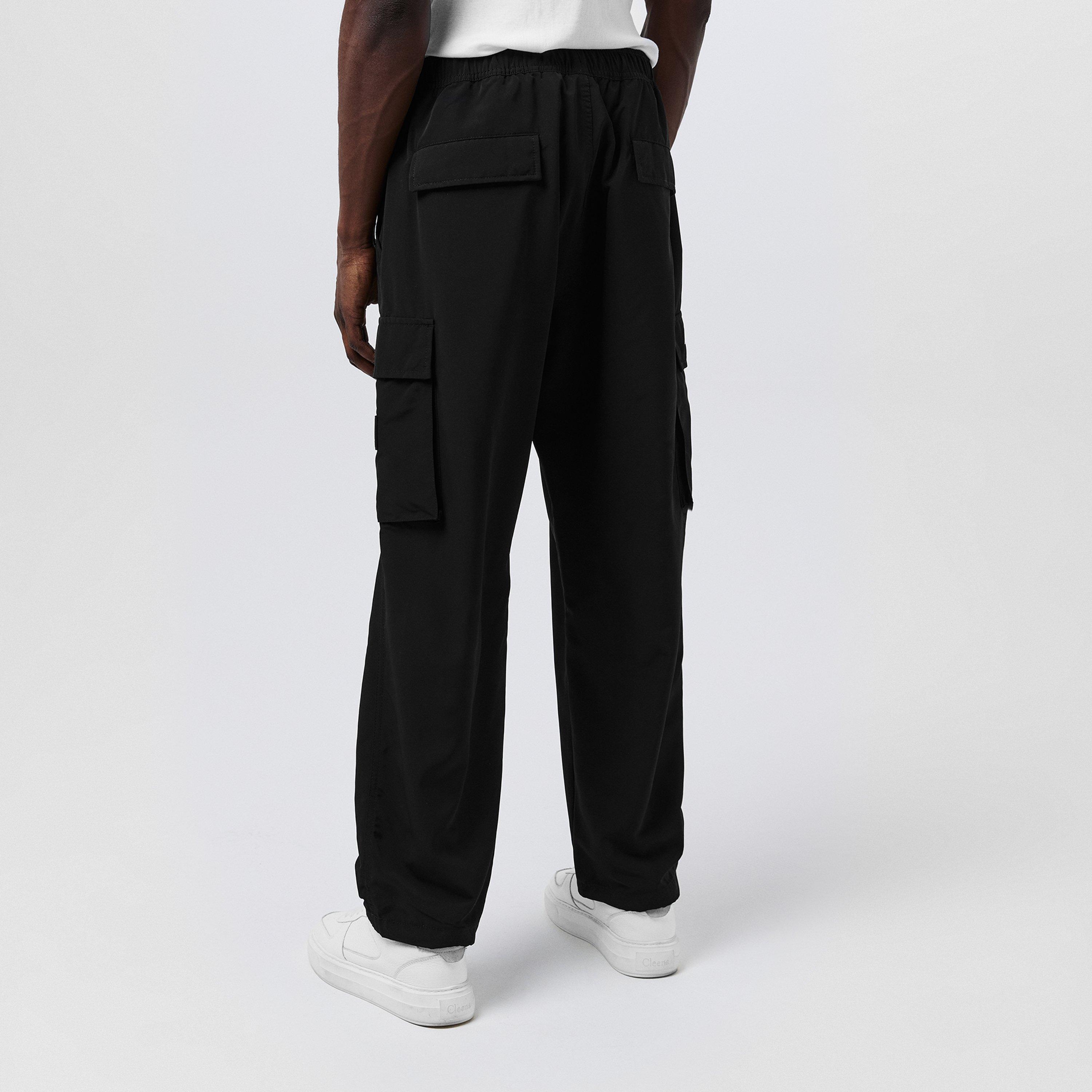 Black - AAPE - Men's Cargo Trousers - 4
