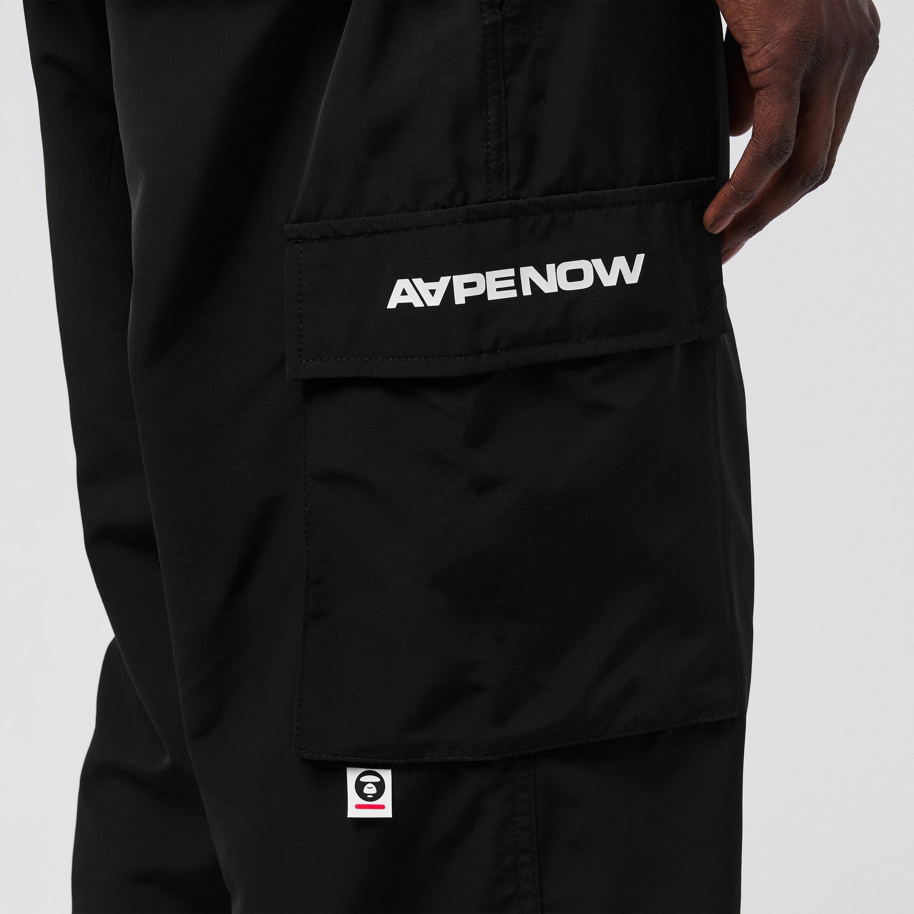 Black - AAPE - Men's Cargo Trousers - 5