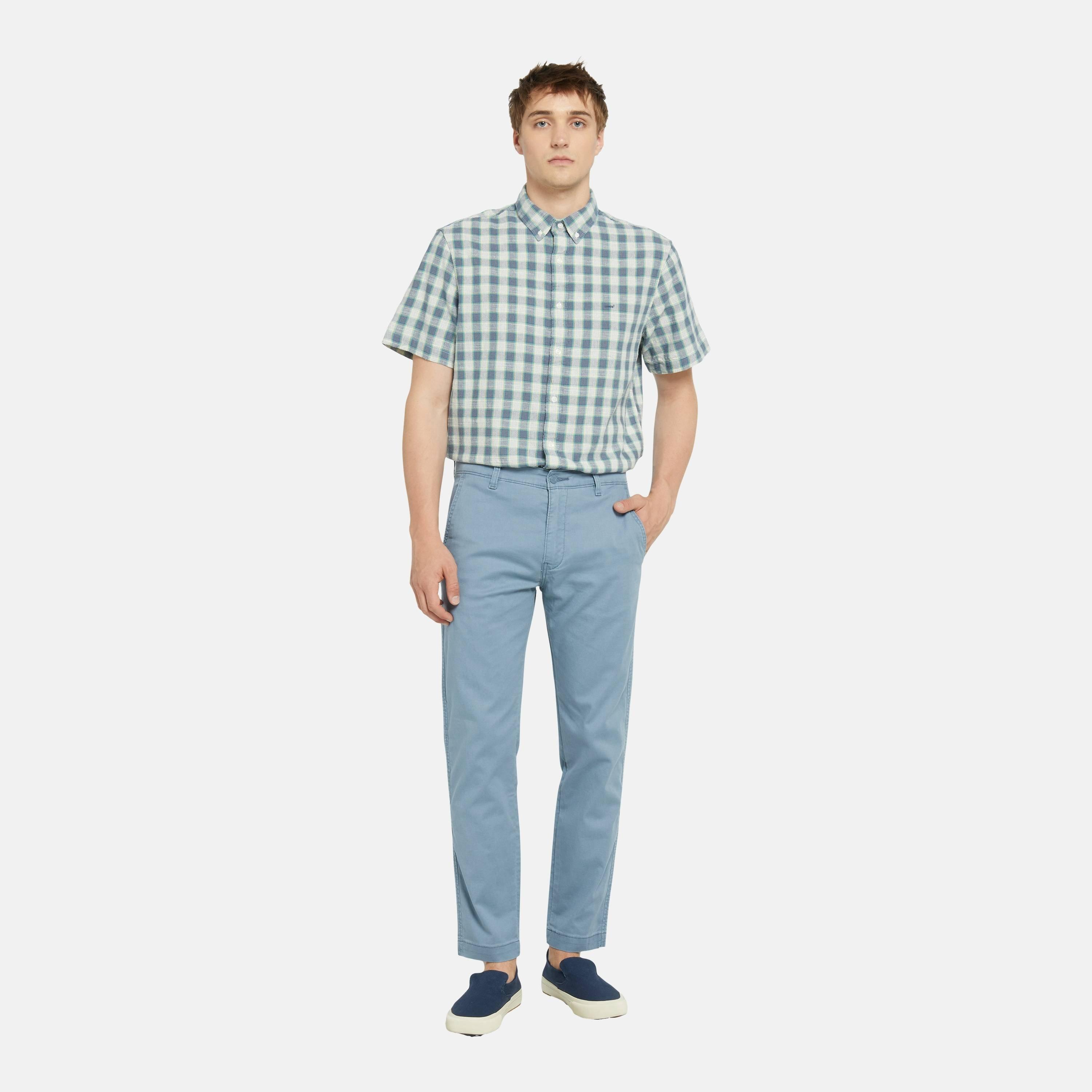 Levis Men's Deep Lichen Chinos - Steam Blue - 30W S