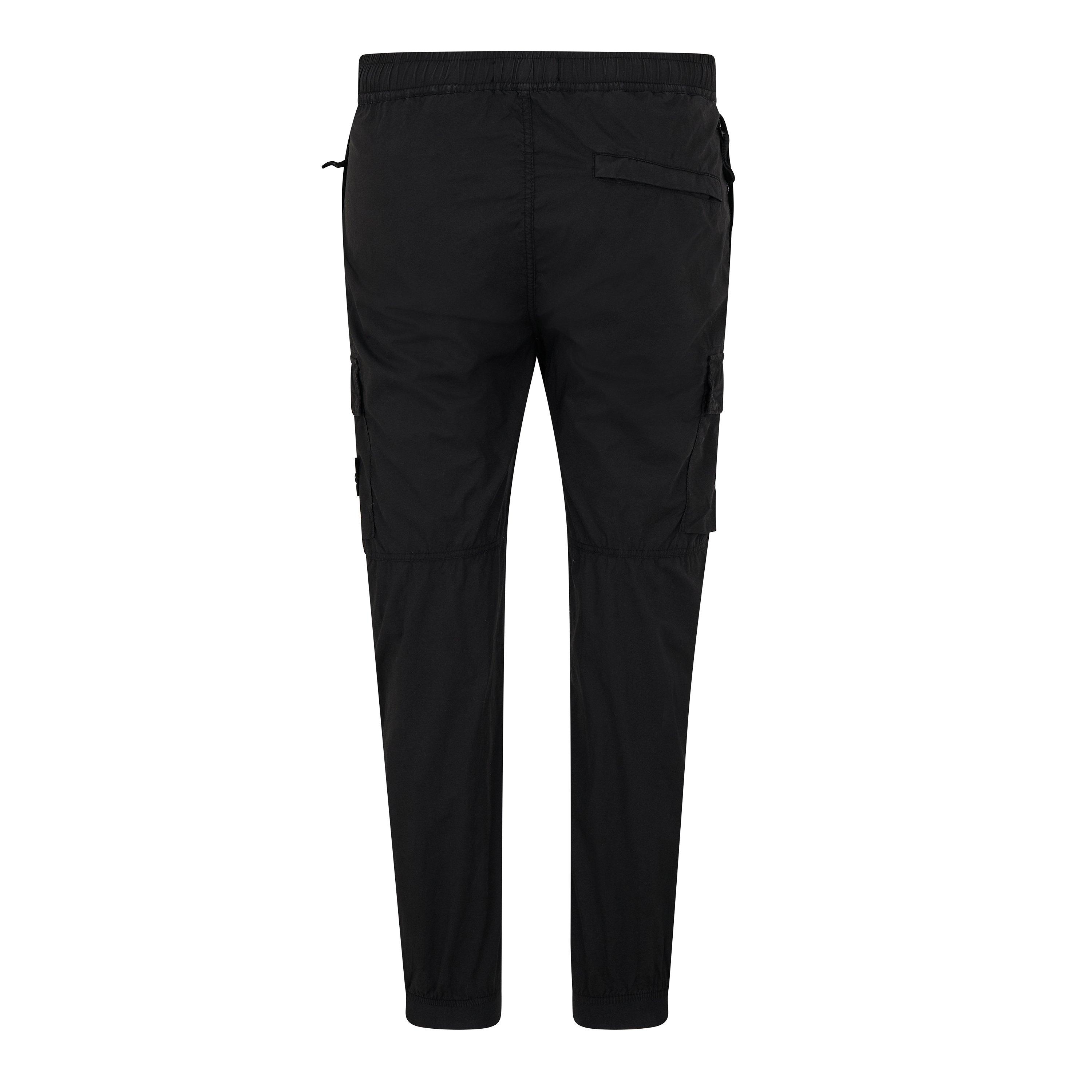 Nero V0029 - Stone Island - Men's Tela Cargo Trousers - 2