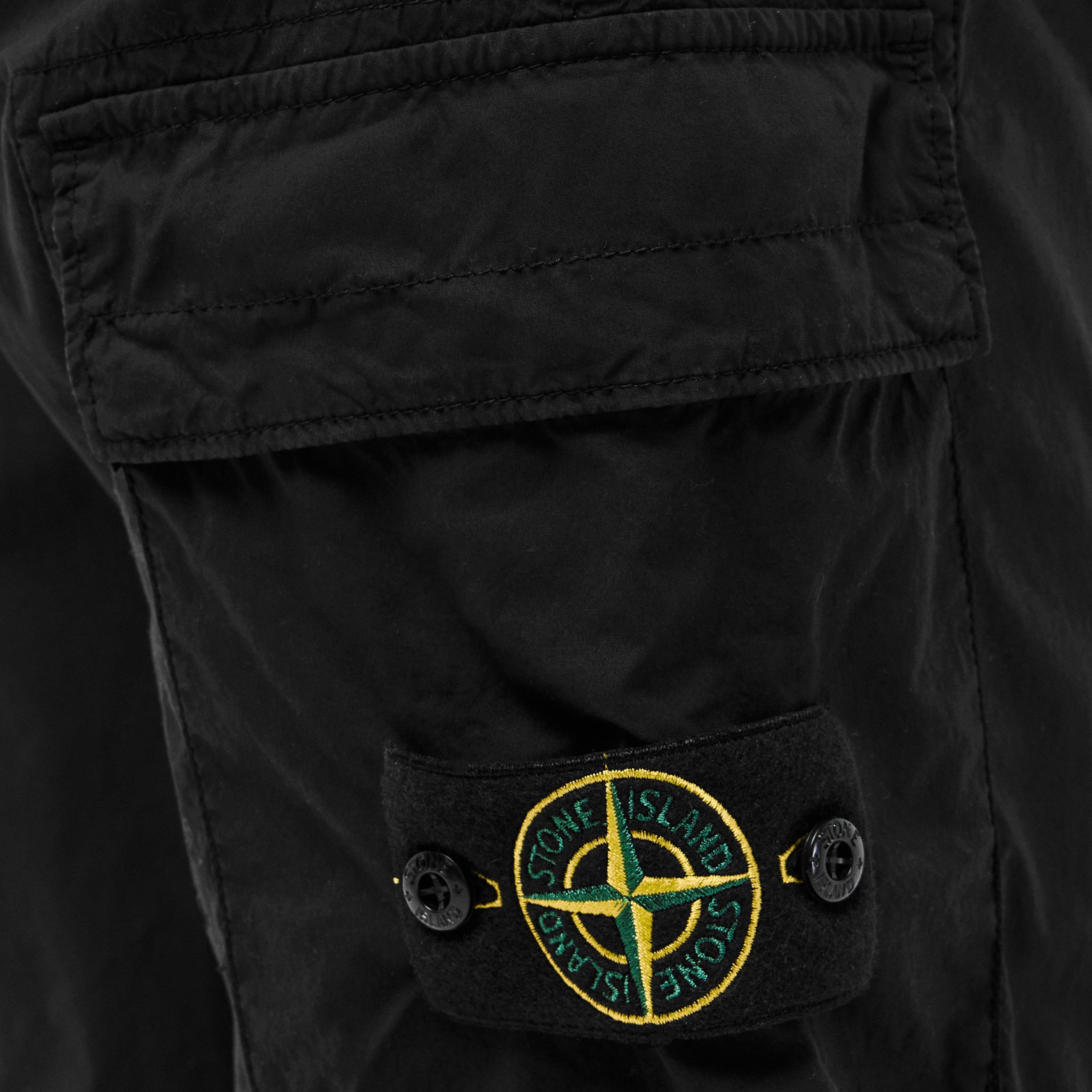 Nero V0029 - Stone Island - Men's Tela Cargo Trousers - 5