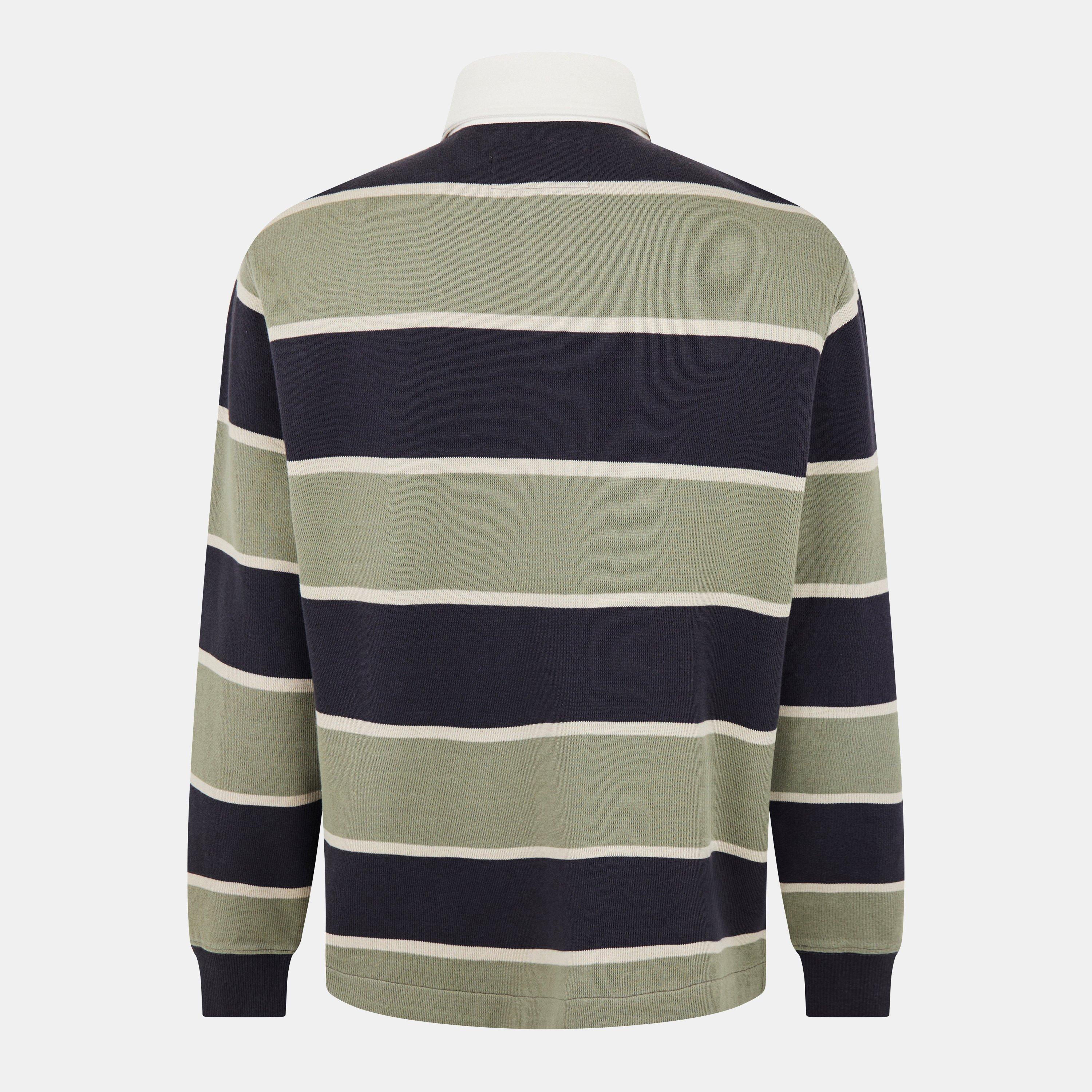 Rauchige Olive - Jack Wills - Stripe Crew Sweatshirt - 2