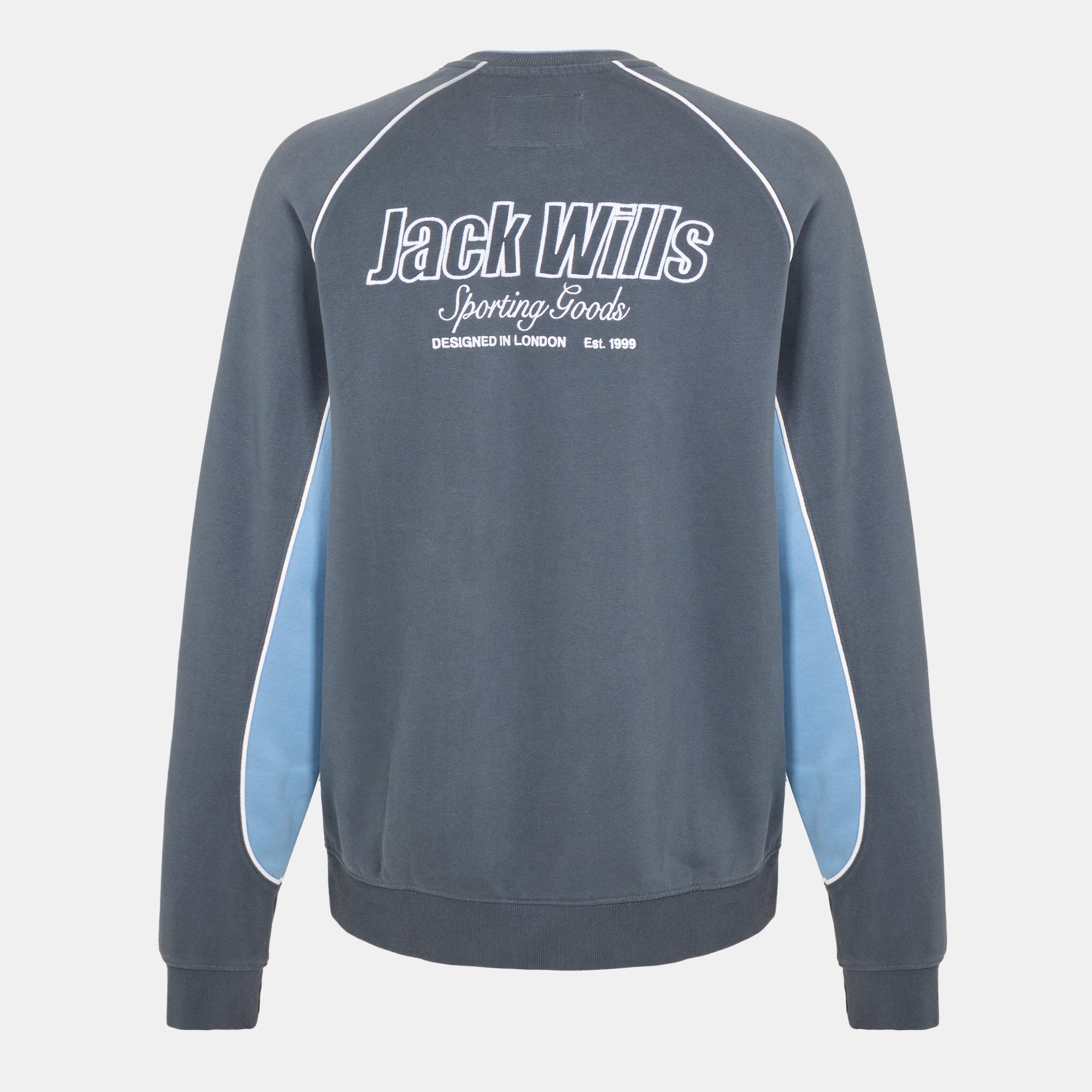 Night Sky - Jack Wills - JW Retro Sport Crew Sweatshirt - 2
