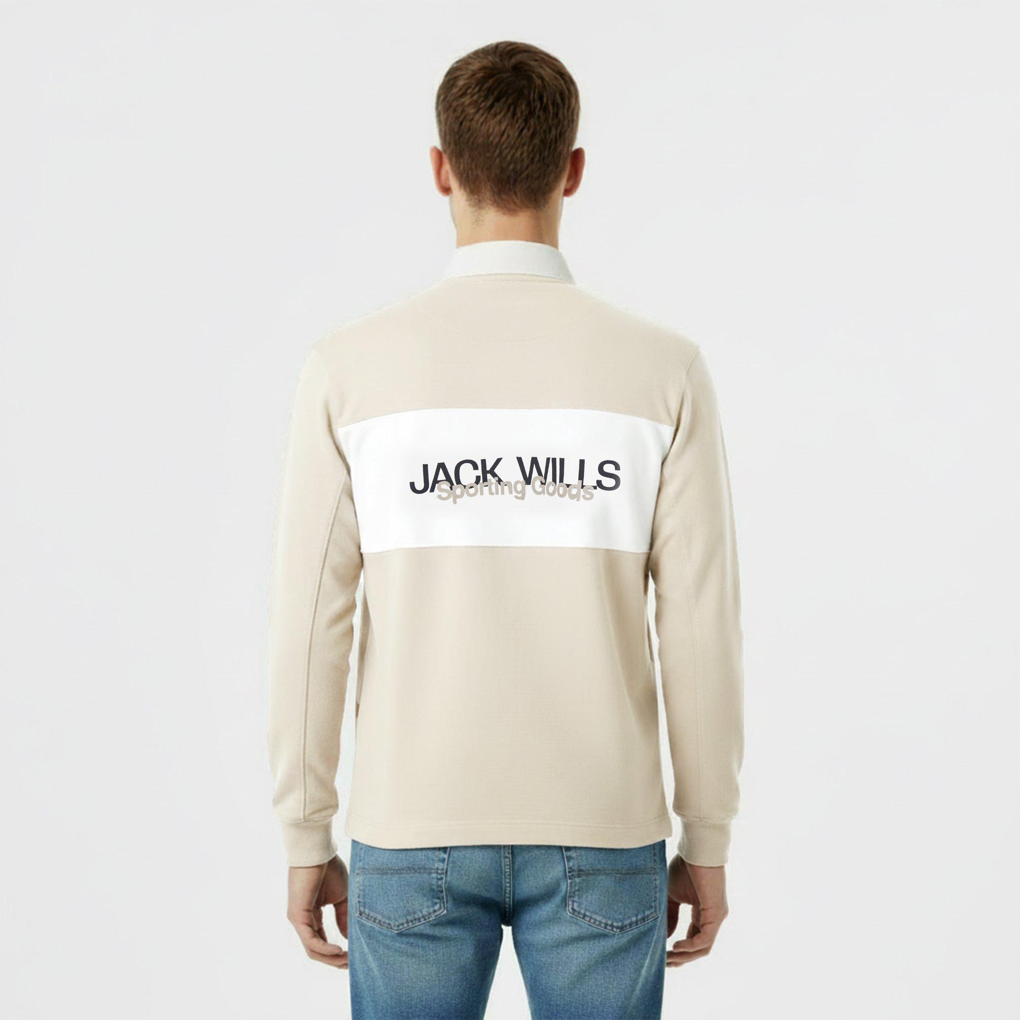 Putty - Jack Wills - Men's JW Logo Crew Sweatshirt - 4
