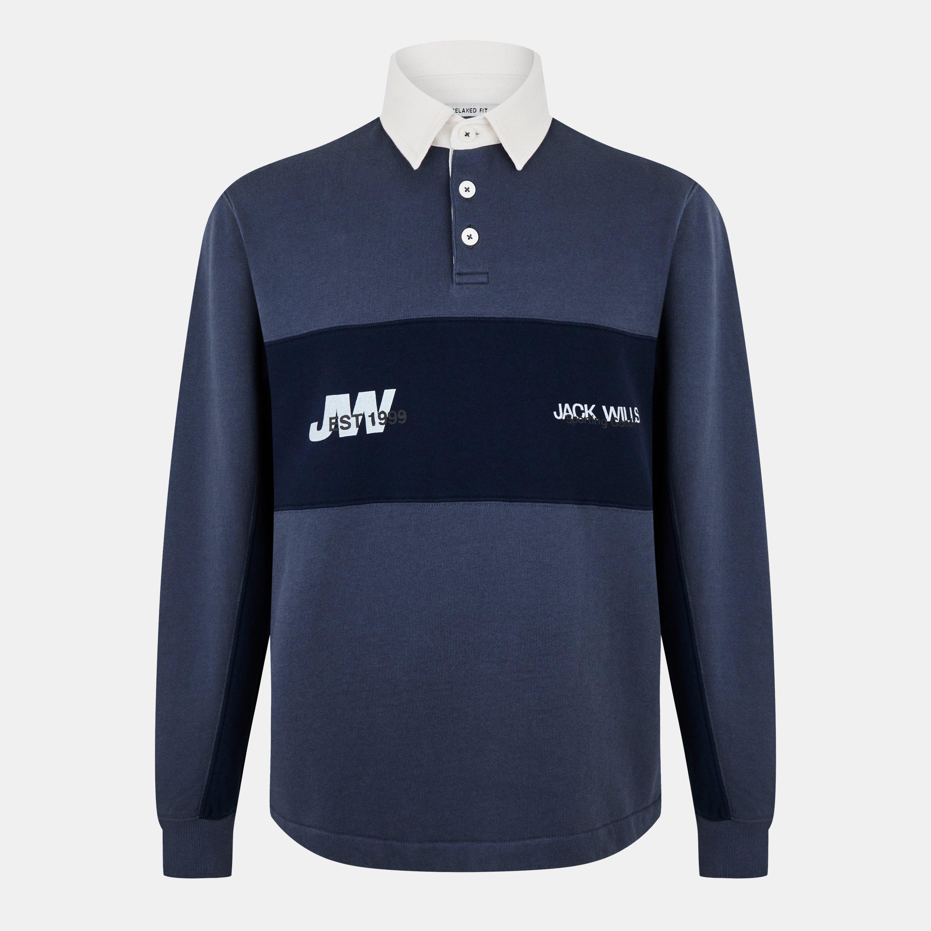 Cielo notturno - Jack Wills - Men's JW Logo Crew Sweatshirt - 1