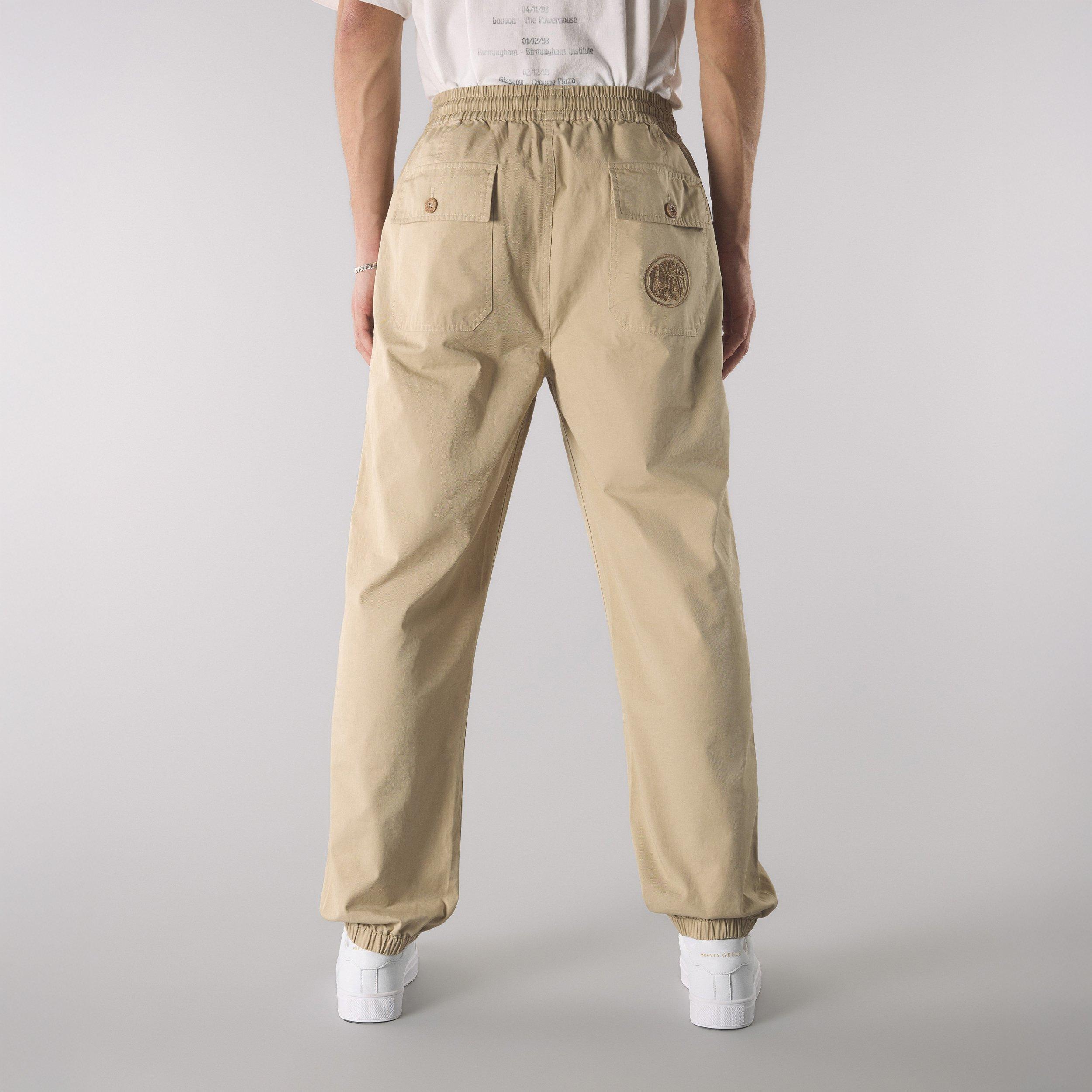 Sand - Pretty Green - Men's Didsbury Chinos - 3