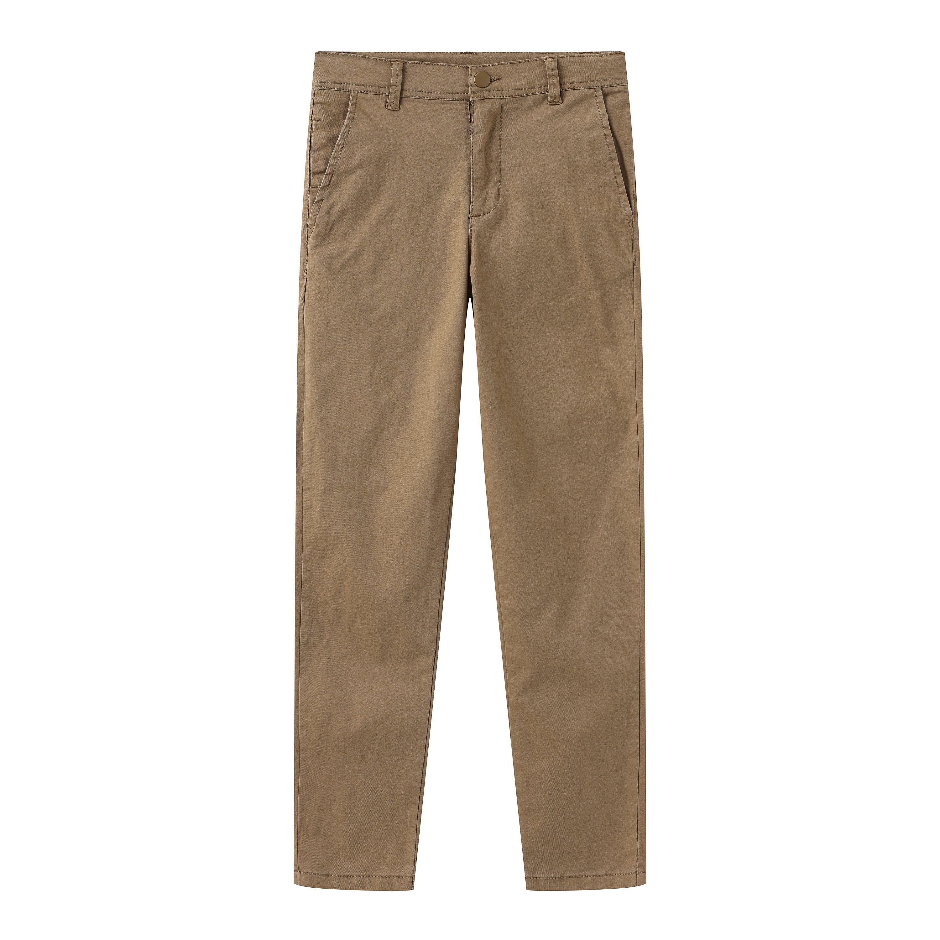 Firetrap Boys Chino Trousers Juniors - Khaki - 9-10 (M)