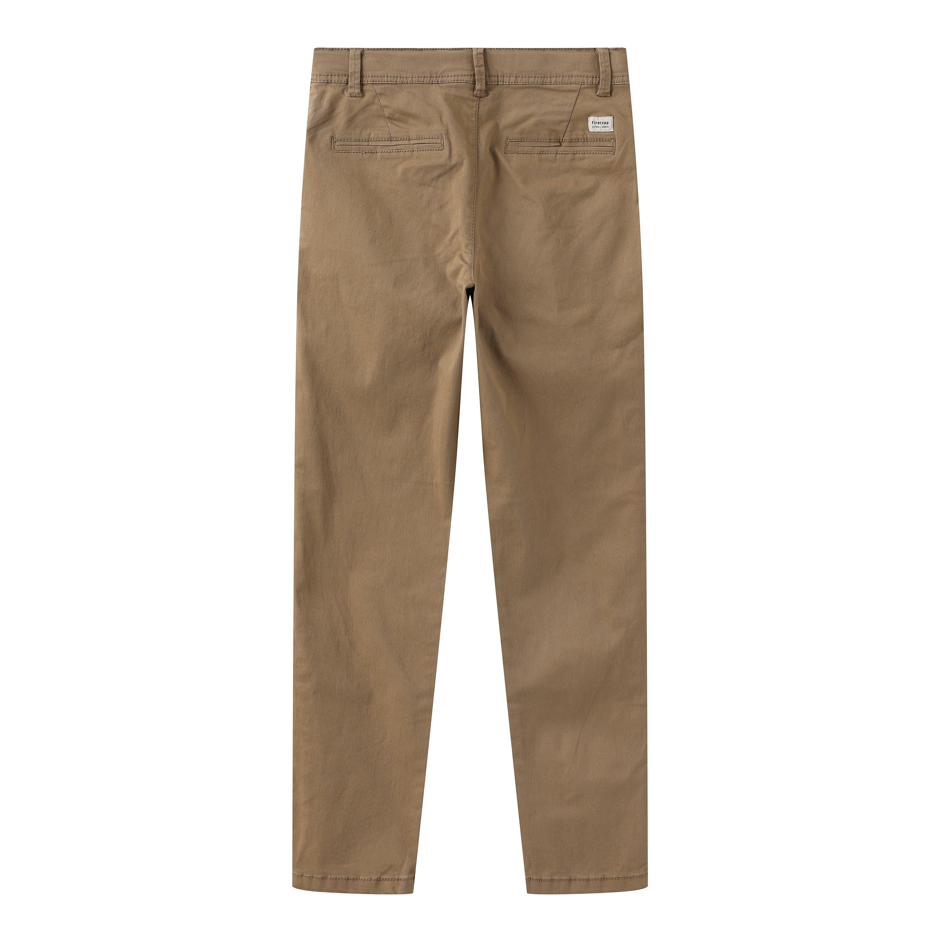 Khaki - Firetrap - Chino Trousers Juniors - 2