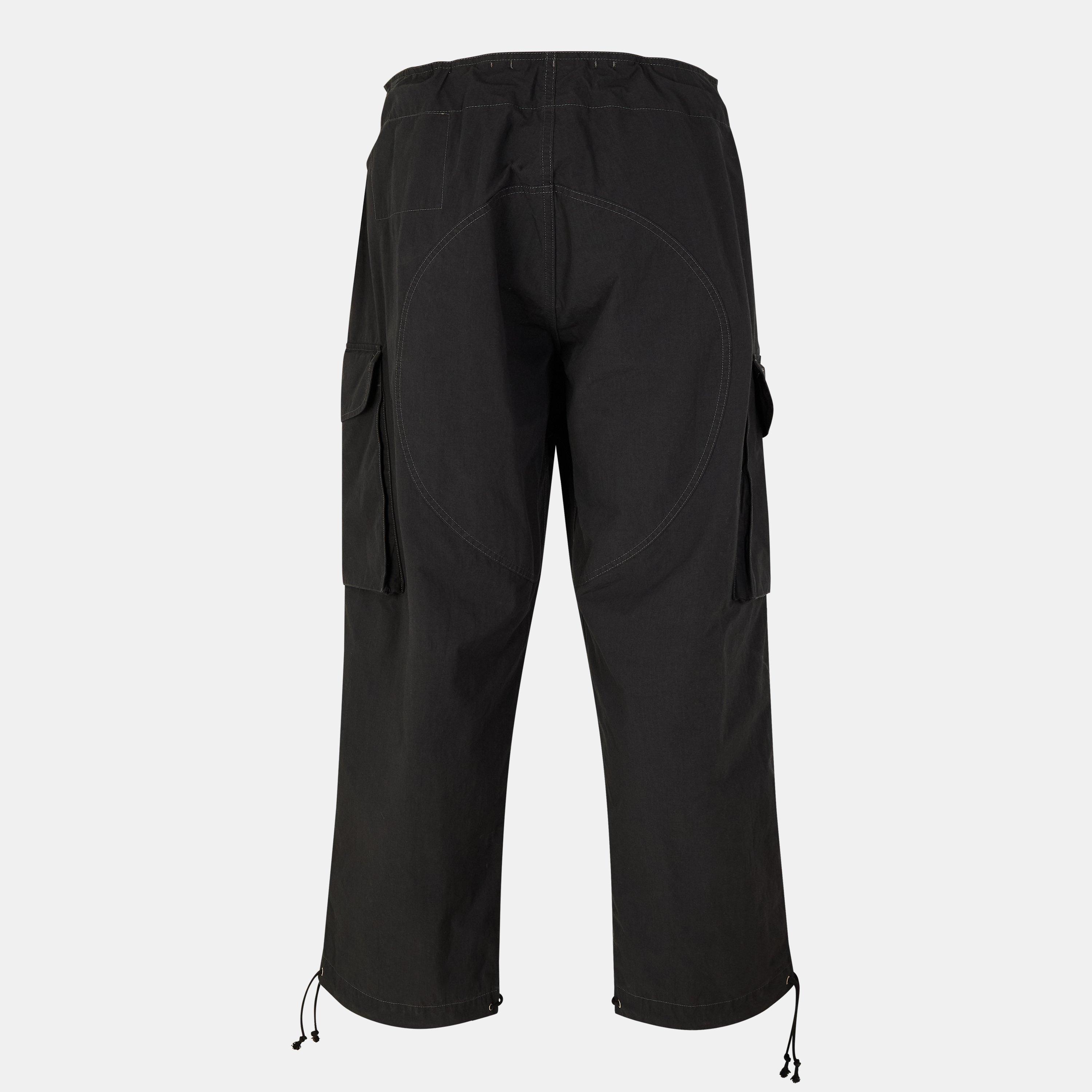Black - Maison Margiela - Men's Multi Pocket Tailored Cargo Trousers - 2