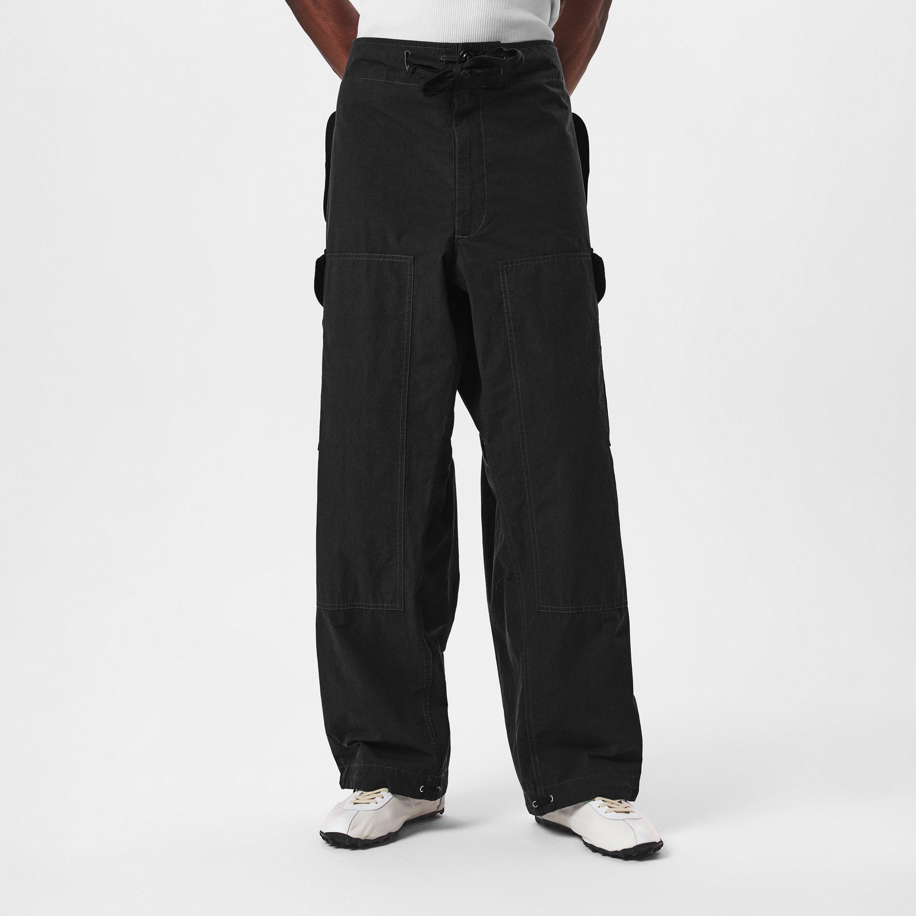Black - Maison Margiela - Men's Multi Pocket Tailored Cargo Trousers - 3