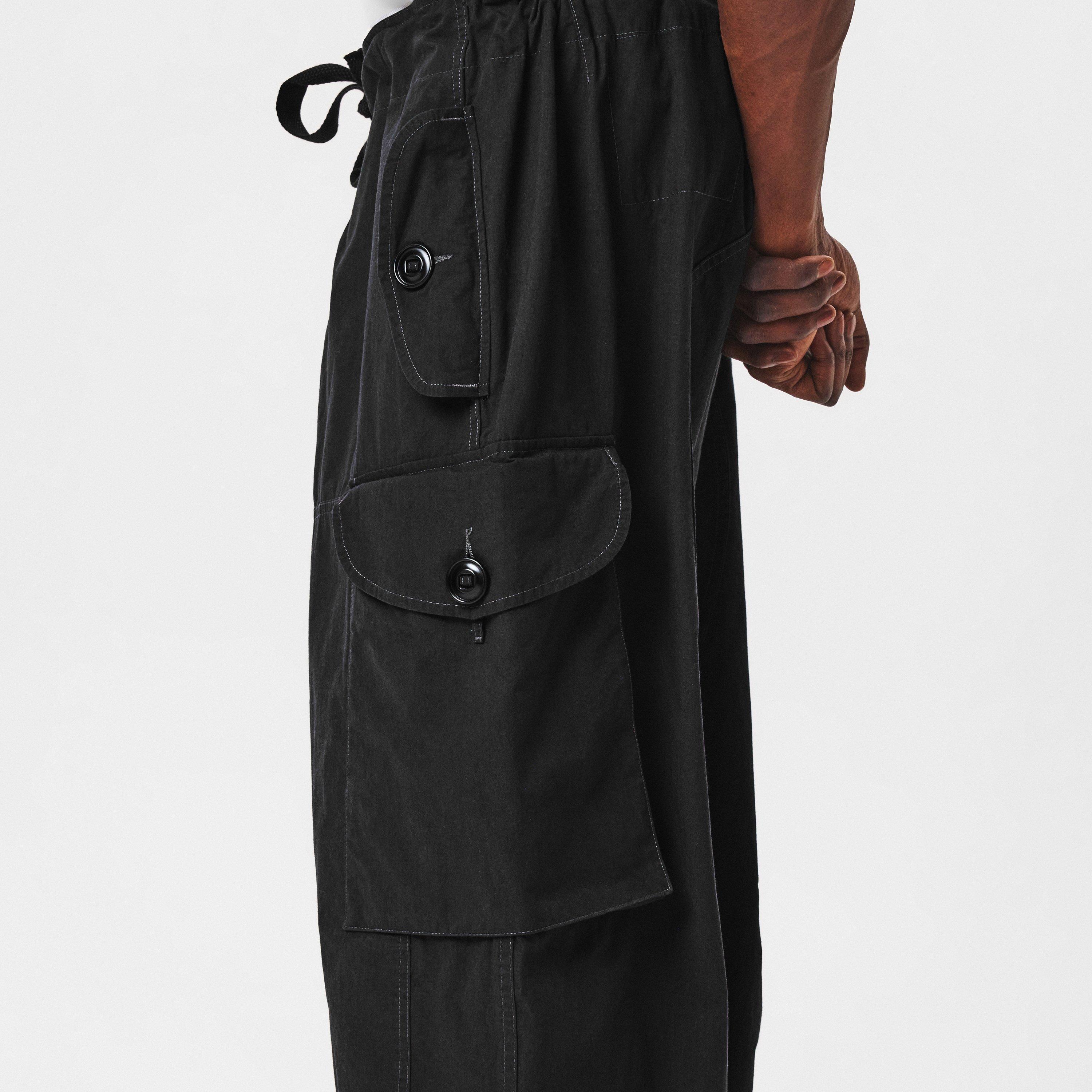 Black - Maison Margiela - Men's Multi Pocket Tailored Cargo Trousers - 5