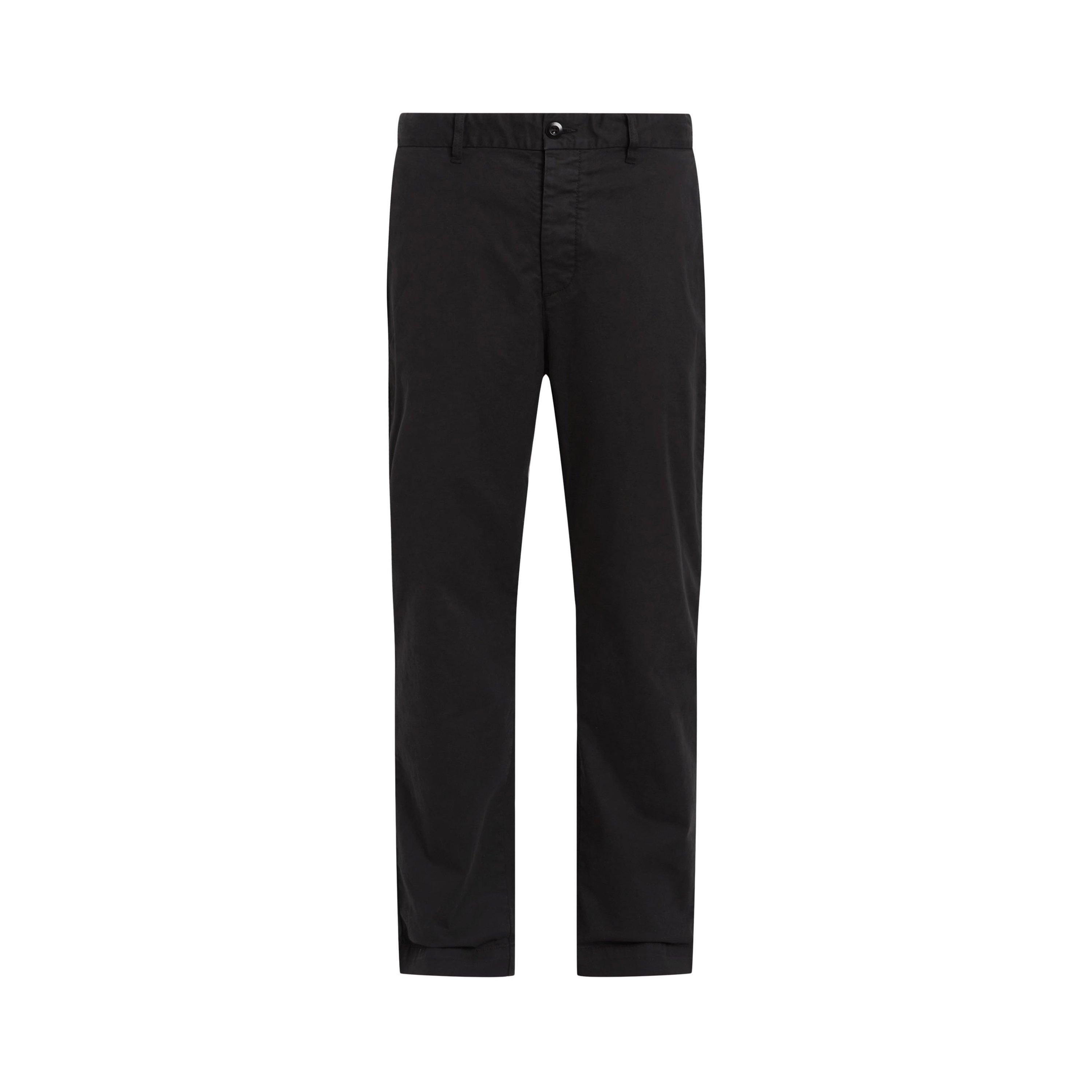 Allsaints Men's Slim Fit Trousers - Liquorice Black - 36W R