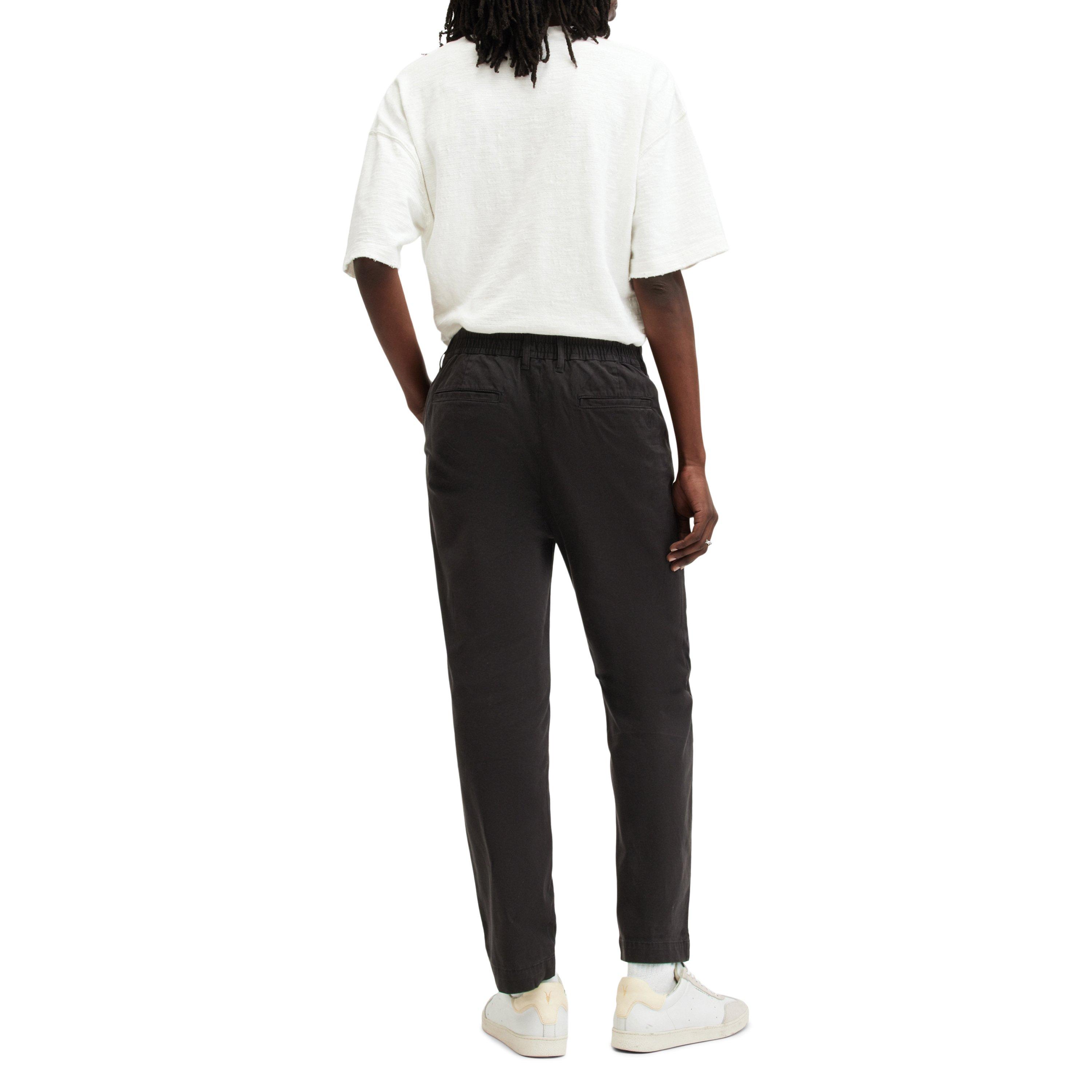 Liquorice Black - AllSaints - Men's Slim Fit Trousers - 4