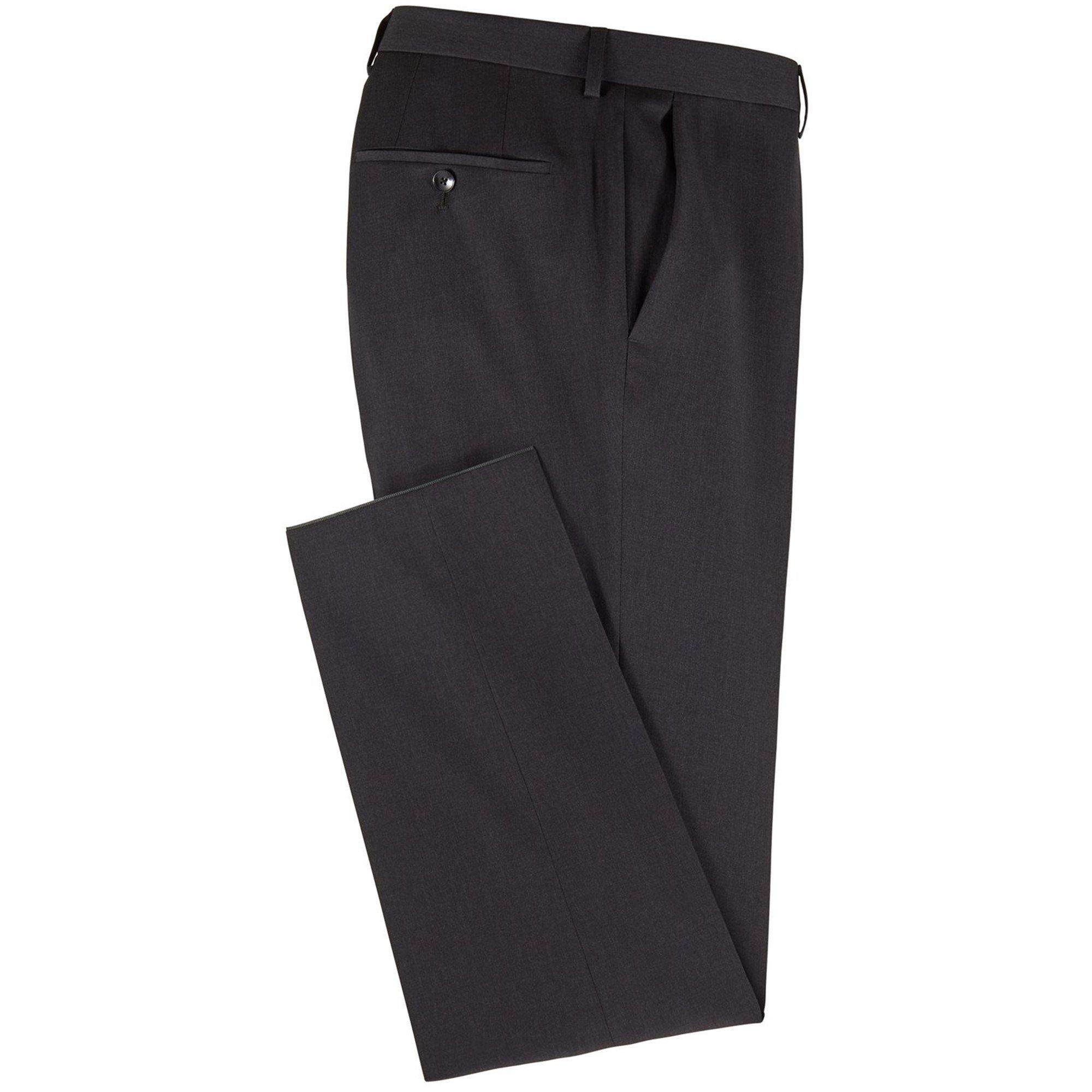 DGrey 021 - Boss - Men's Herringbone Twill Gibson Italian Wool Trousers - 6