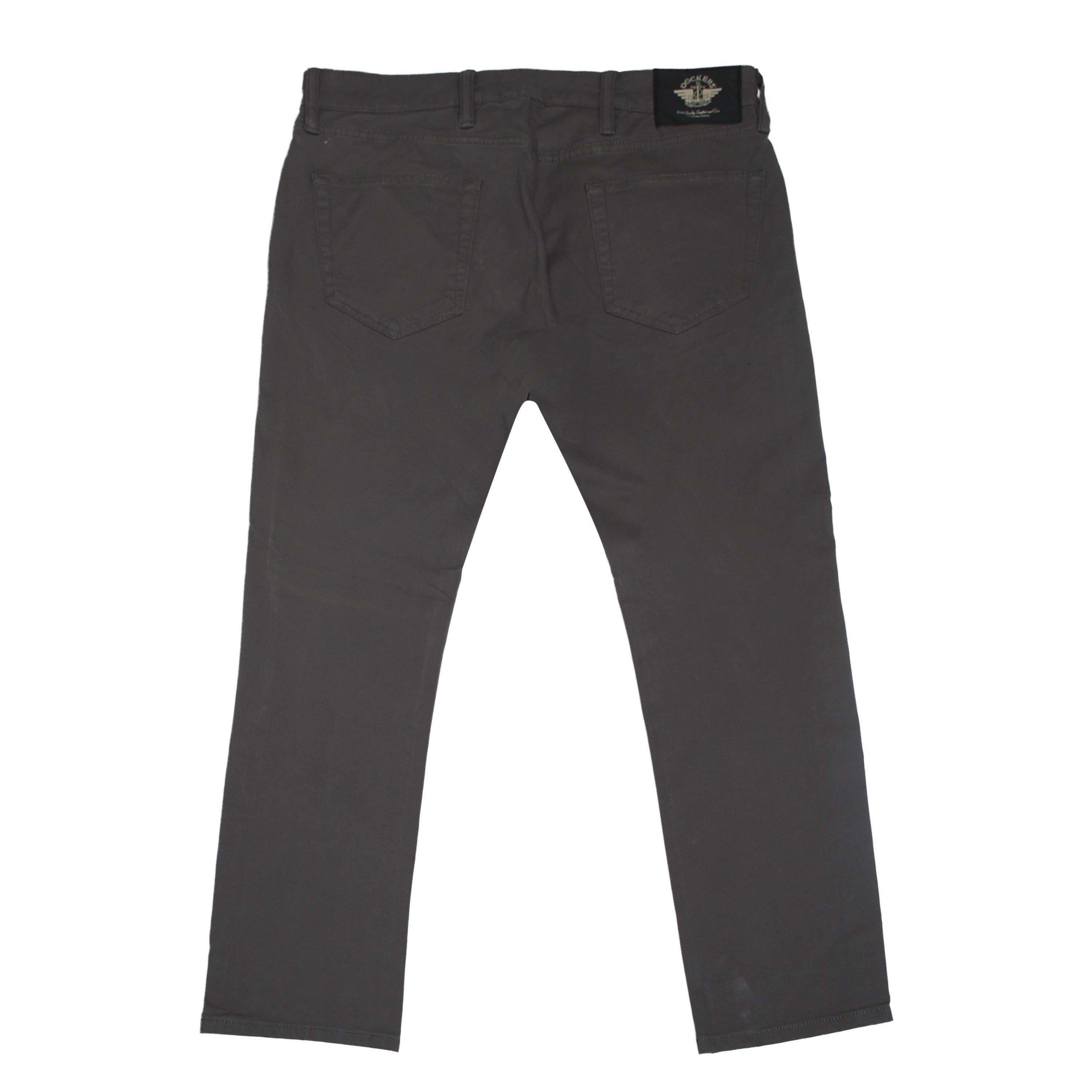 Car Park Grey - DOCKERS - Men's Slim Fit Trousers - 2