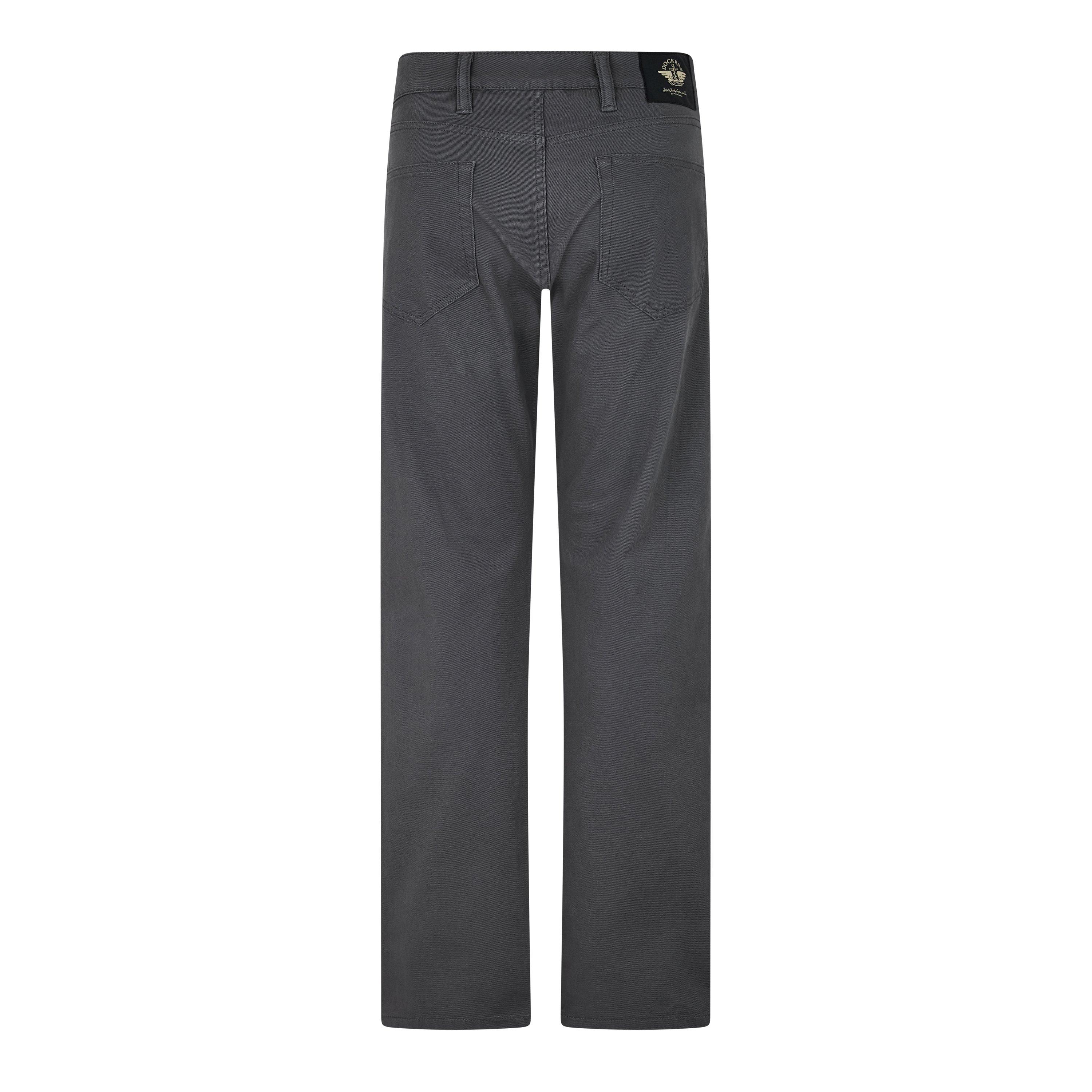 Car Park Grey - DOCKERS - Men's Slim Fit Trousers - 3