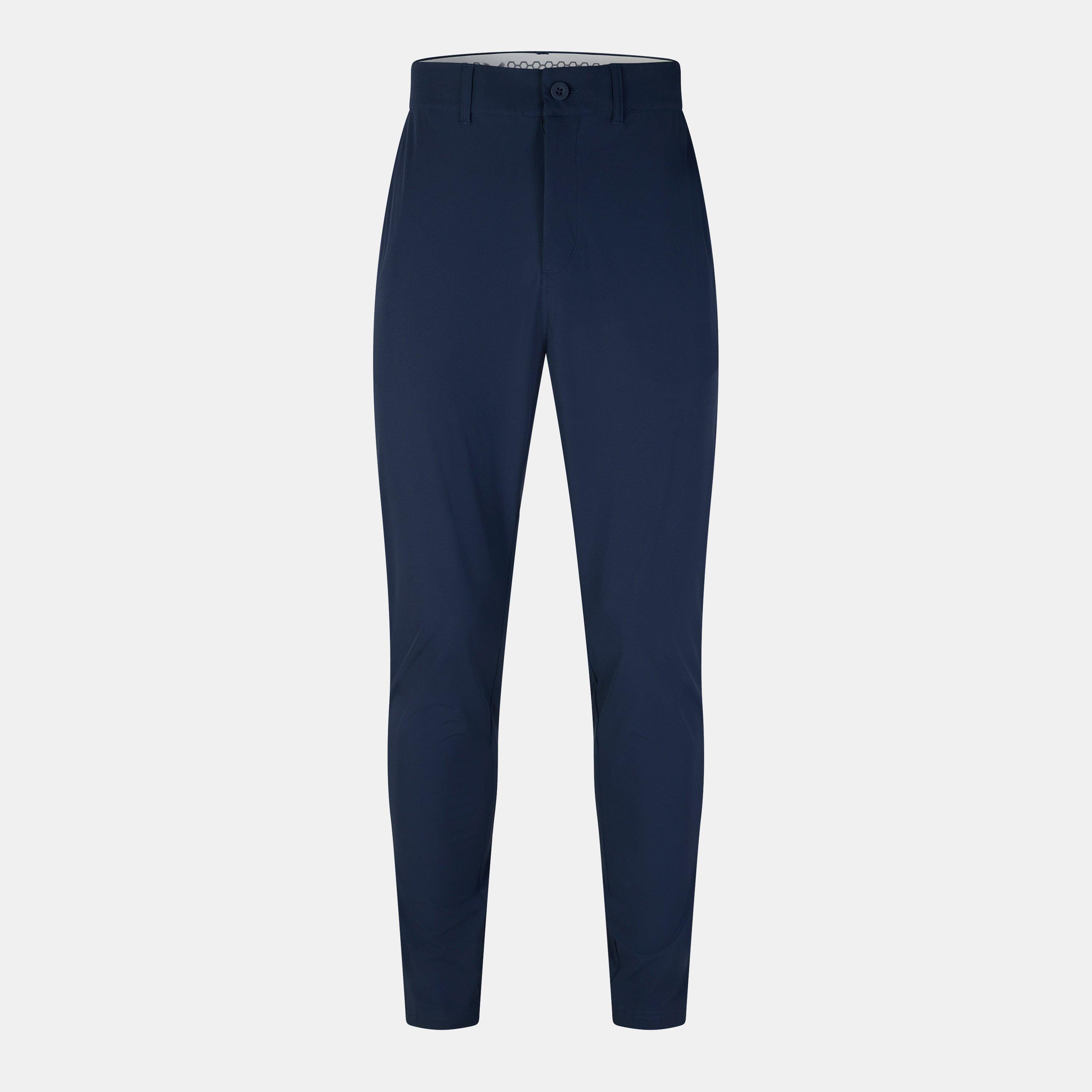 Dark Navy - Lyle and Scott - Slim Trousers - 1