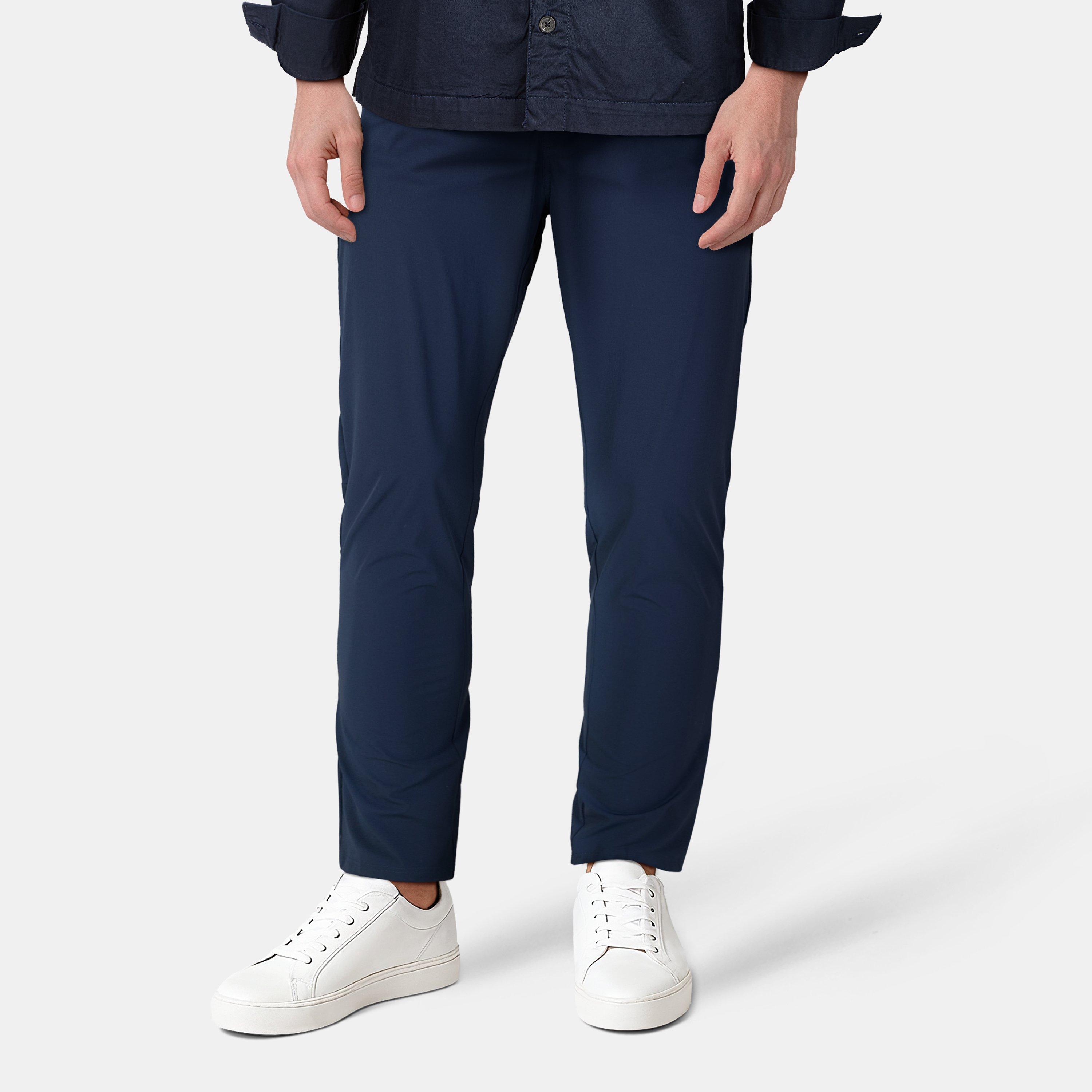 Mørkeblå - Lyle and Scott - Slim Trousers - 3