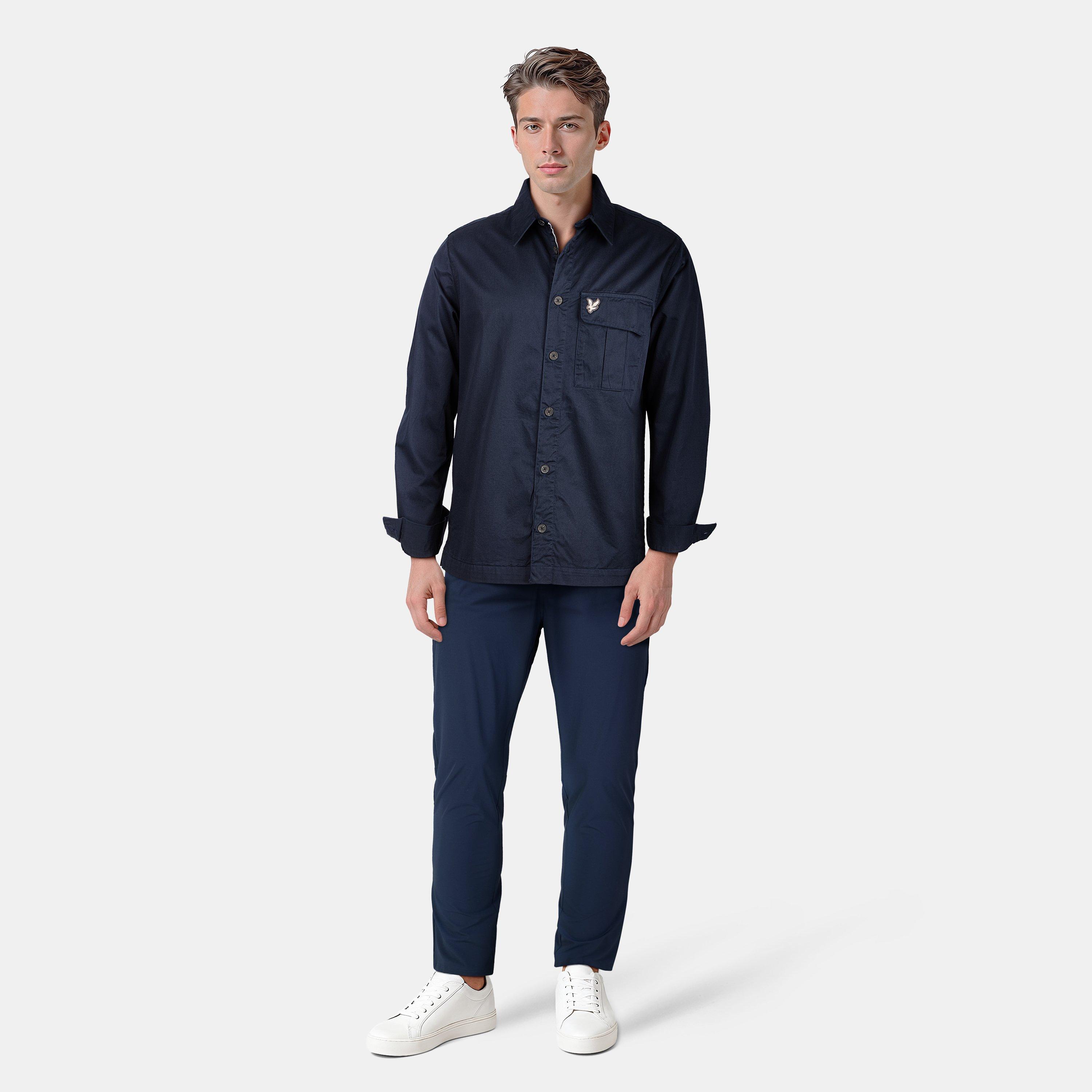 Mørkeblå - Lyle and Scott - Slim Trousers - 6