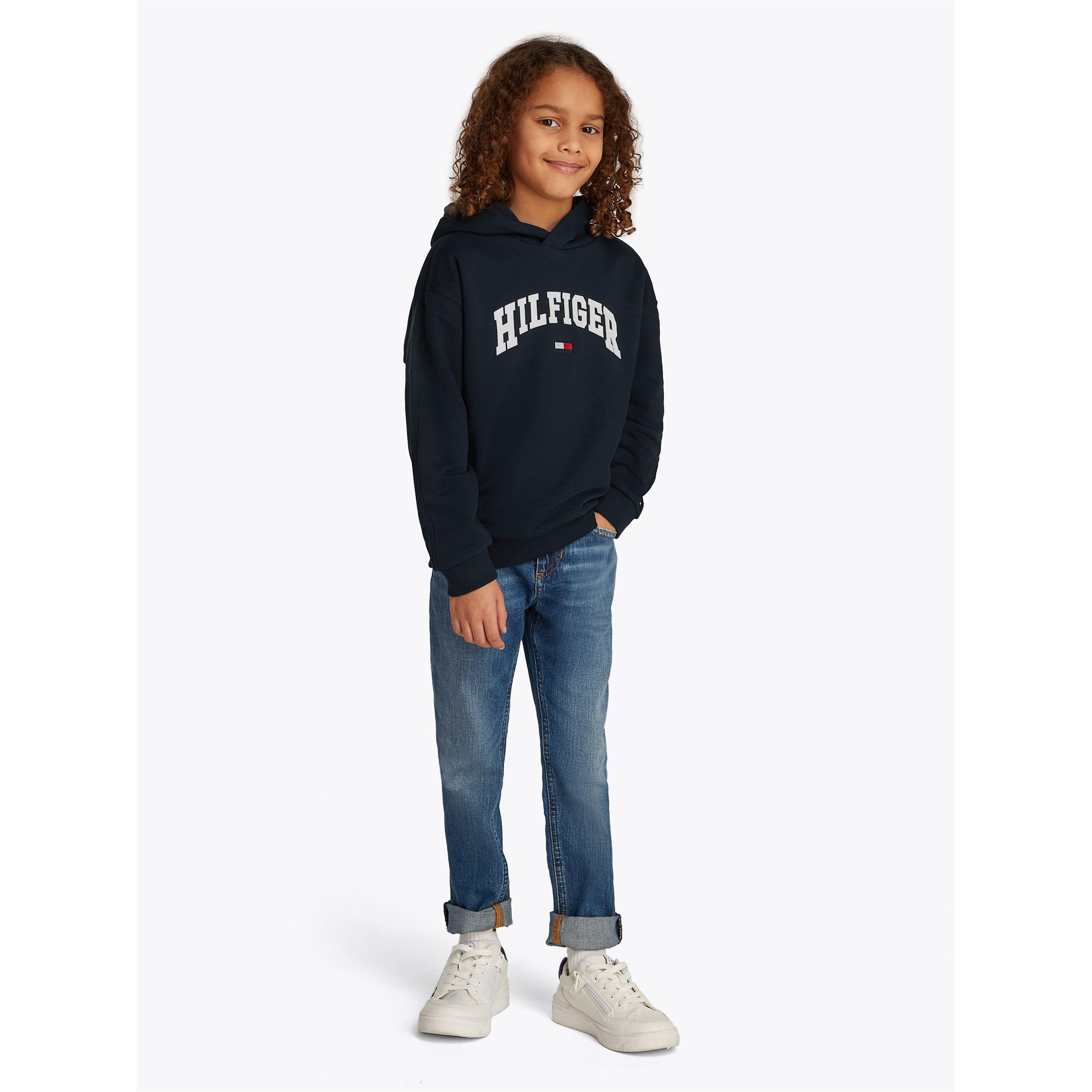Night Navy C1G - Tommy Hilfiger - Kids' Varsity Hoodie - 2
