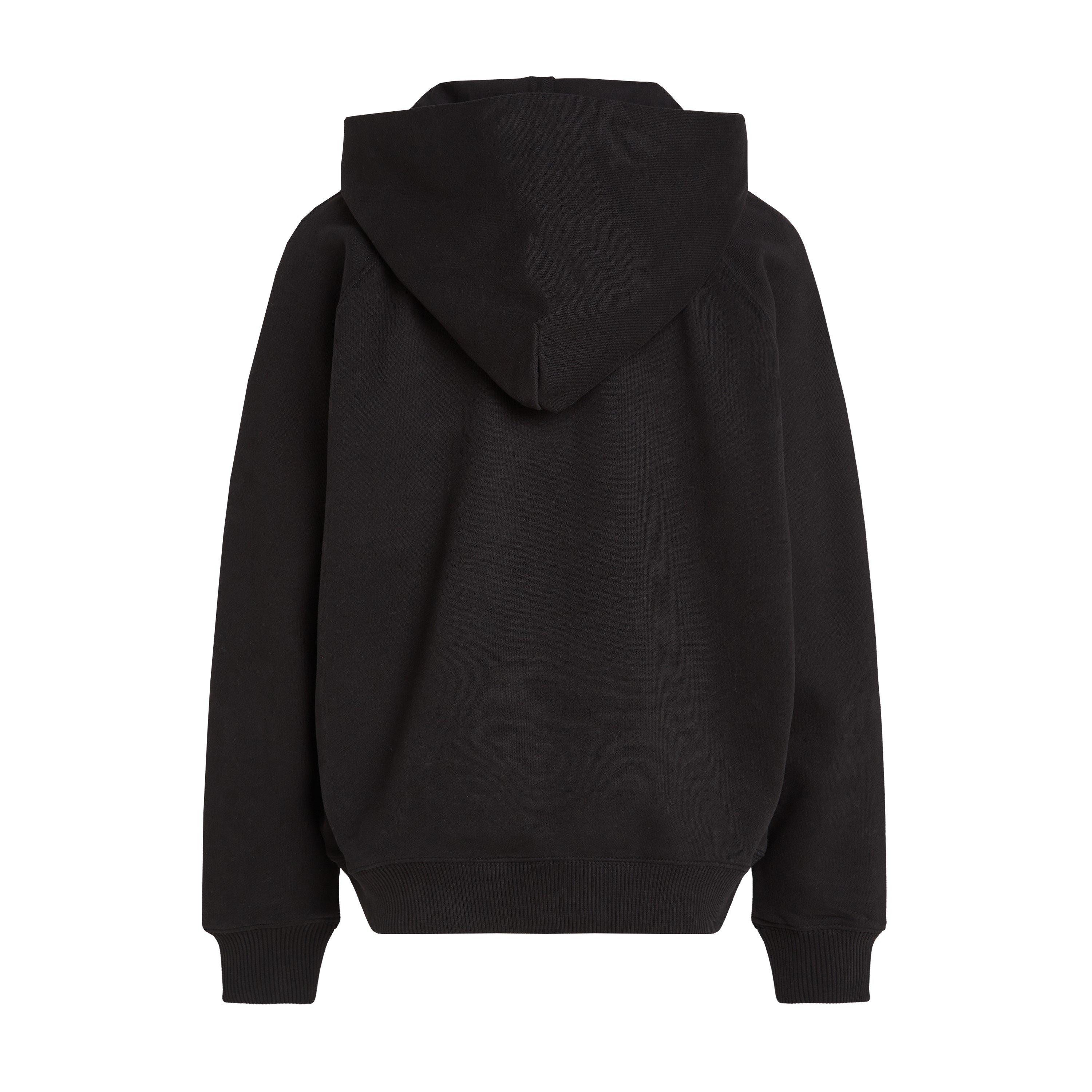 CK Black BEH - Calvin Klein Jeans - Kids' Ottoman Mono Applique Hoodie - 5